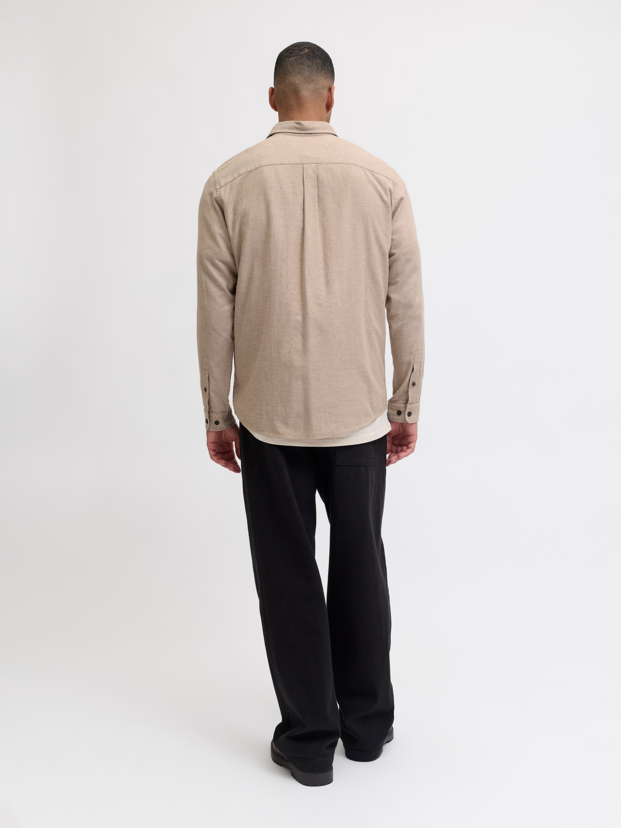 Jack & Jones Chemise à manches longues »JJECLASSIC MELANGE SHIRT L/S NOOS«