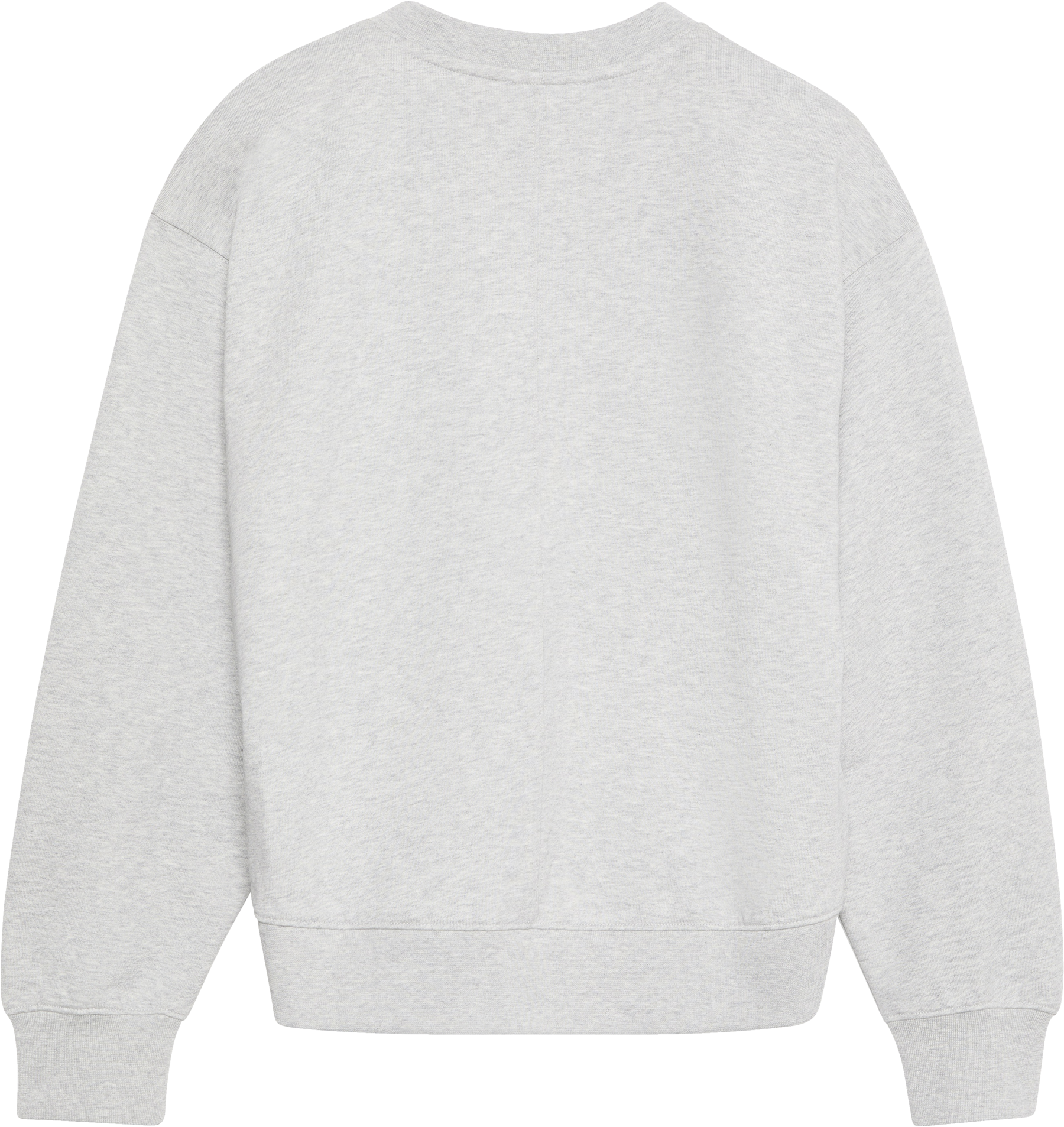 Calvin Klein Jeans Sweatshirt »LS TERRY WOVEN LABEL VNK SWEATSH«, Regular fit mit V-Ausschnitt
