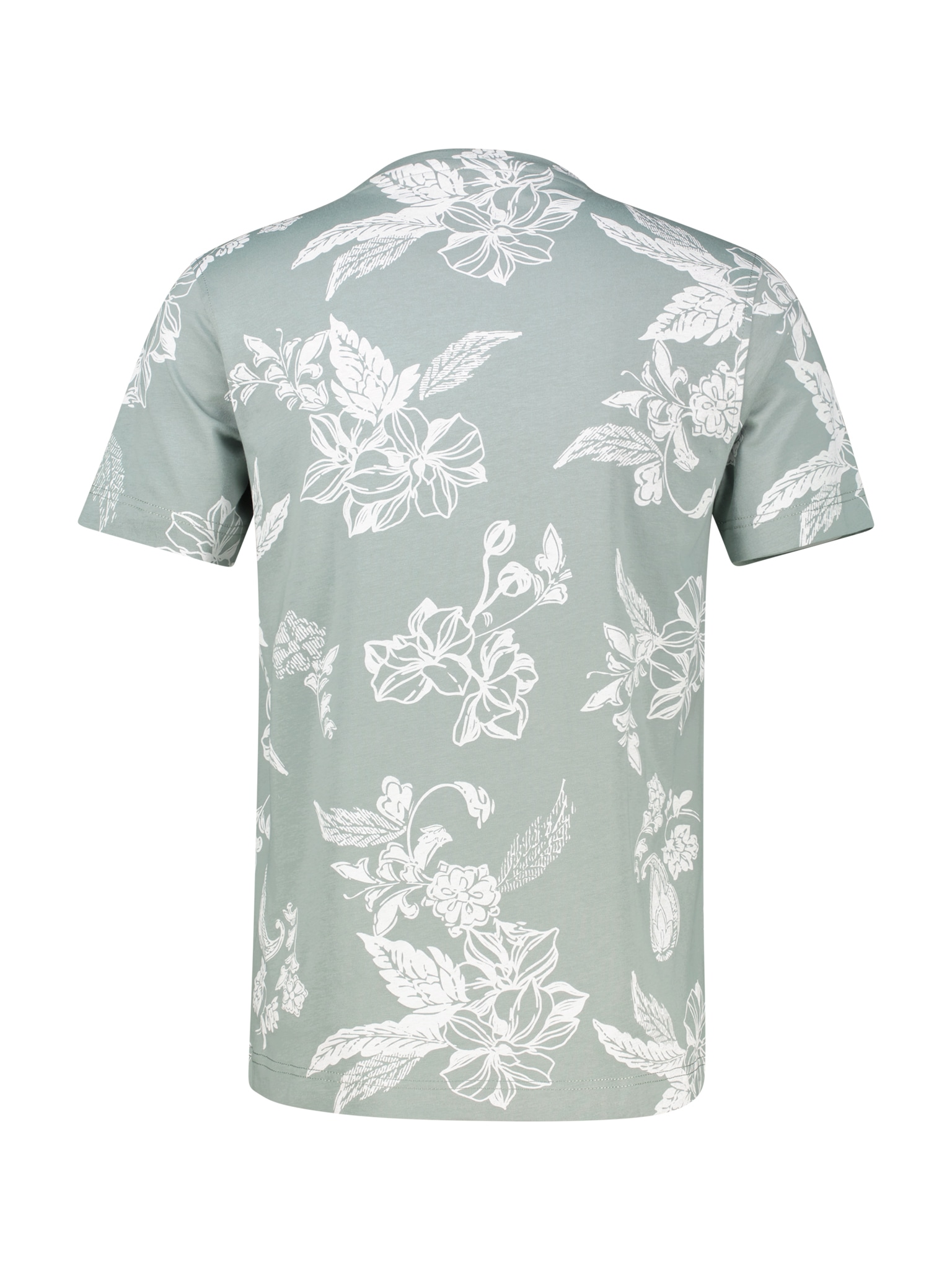 LERROS Kurzarmshirt mit floralem Allover-Print
