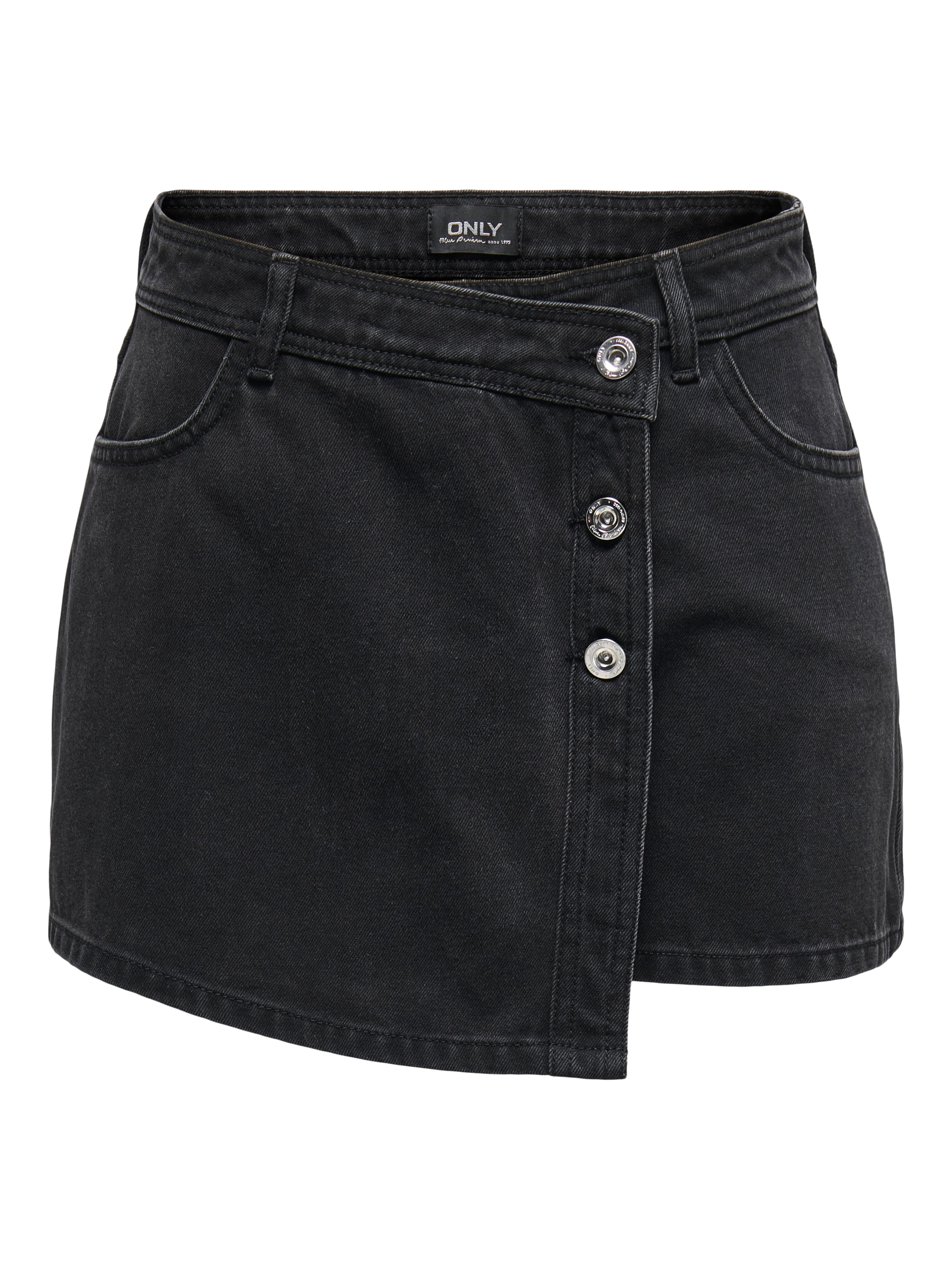 ONLY Short en jean »ONLLESLY REG LB DNM SKORT BJ NOOS« coton, taille normale, jupe-pantalon