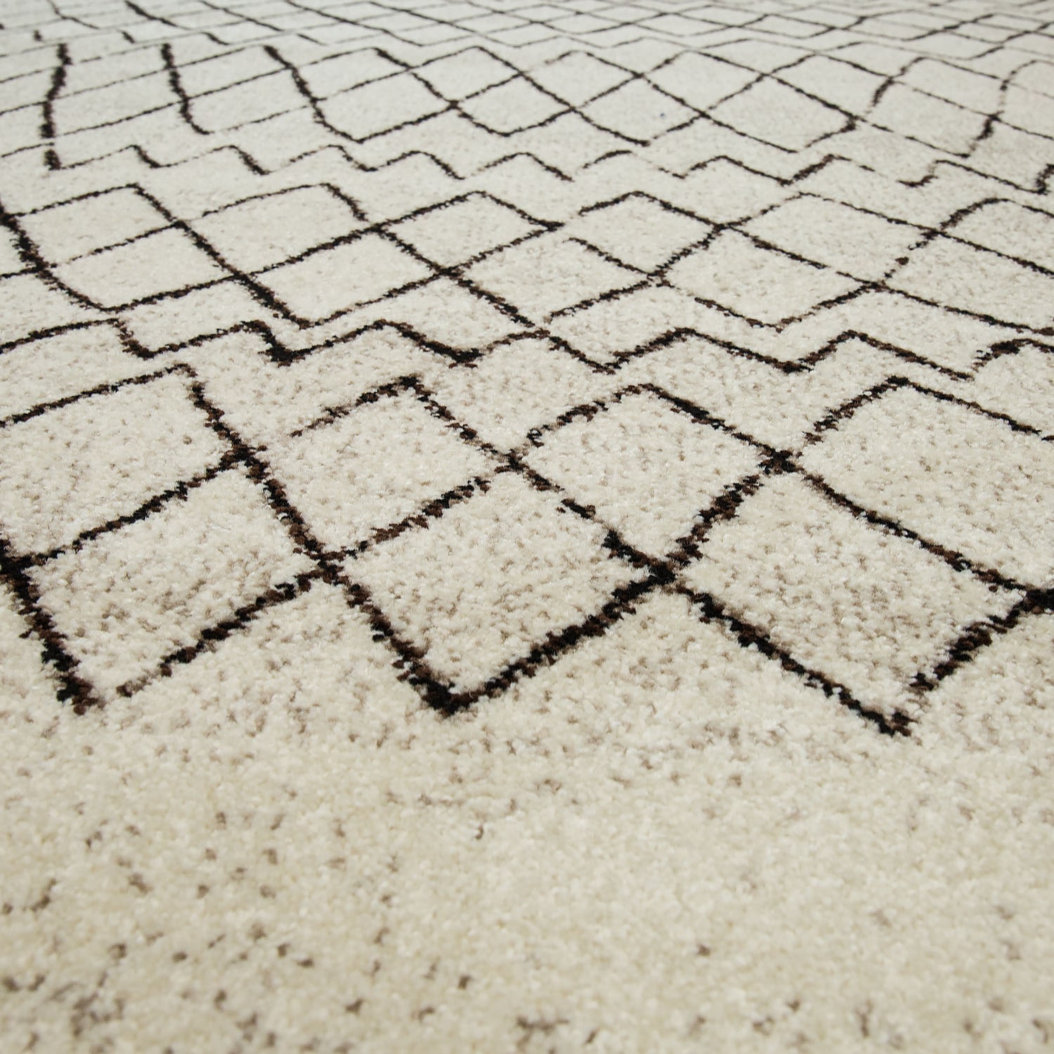 Paco Home Teppich »Nomaden 835« rechteckig 17 mm Höhe Kurzflor, Gabbeh Design, Rauten Muster