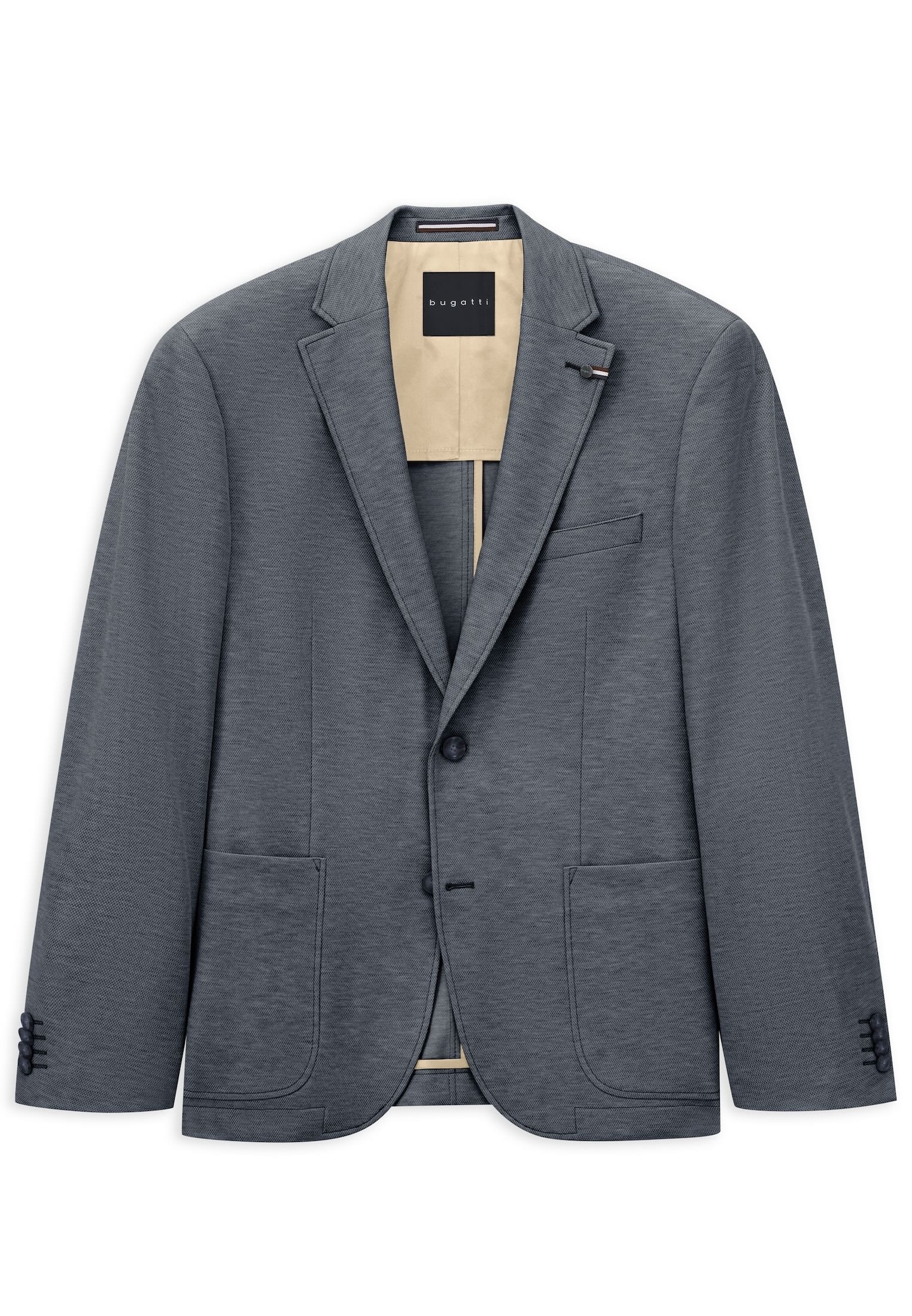 bugatti Veste »Jersey-Artikel« avec fonction stretch