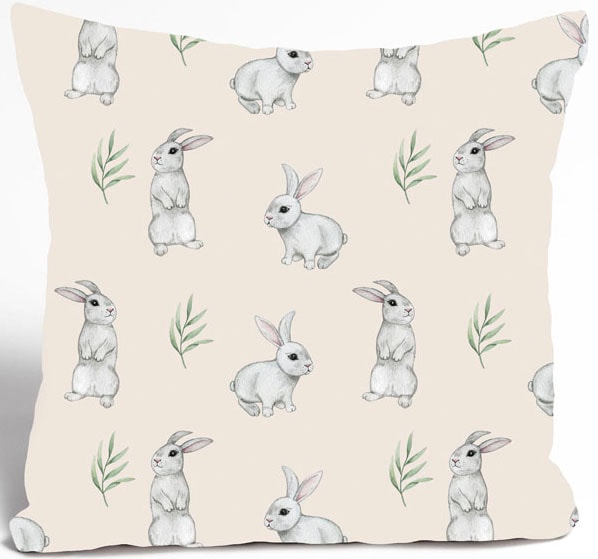 queence Coussin décoratif »Bernie« süsser Hase