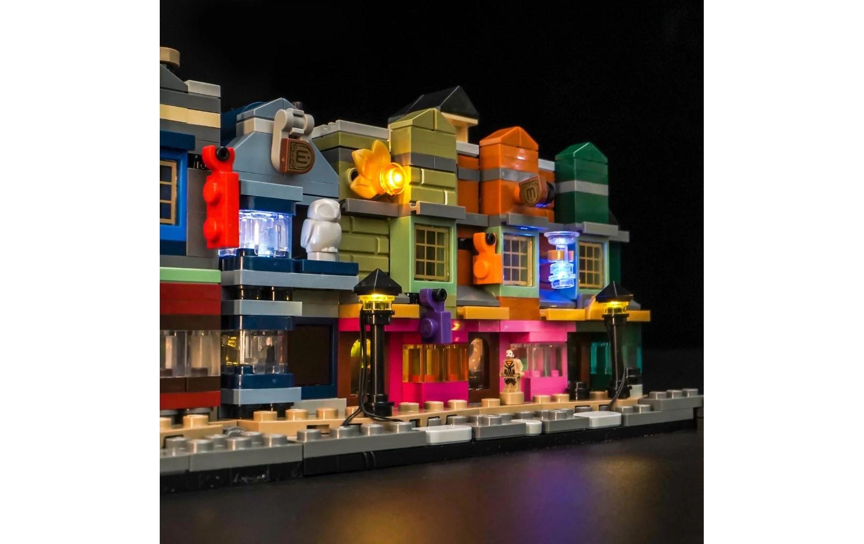   Jeu de construction en pierre »BrickBling LED-Licht-Set für LEGO® Harry Potter: Die Zauberläden«