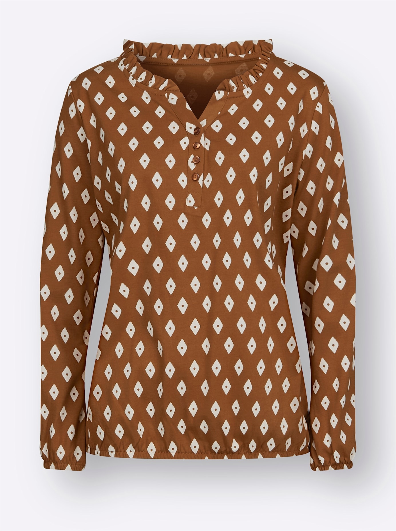 Inspirationen Langarmshirt »Druck-Shirt« 1 Stk.