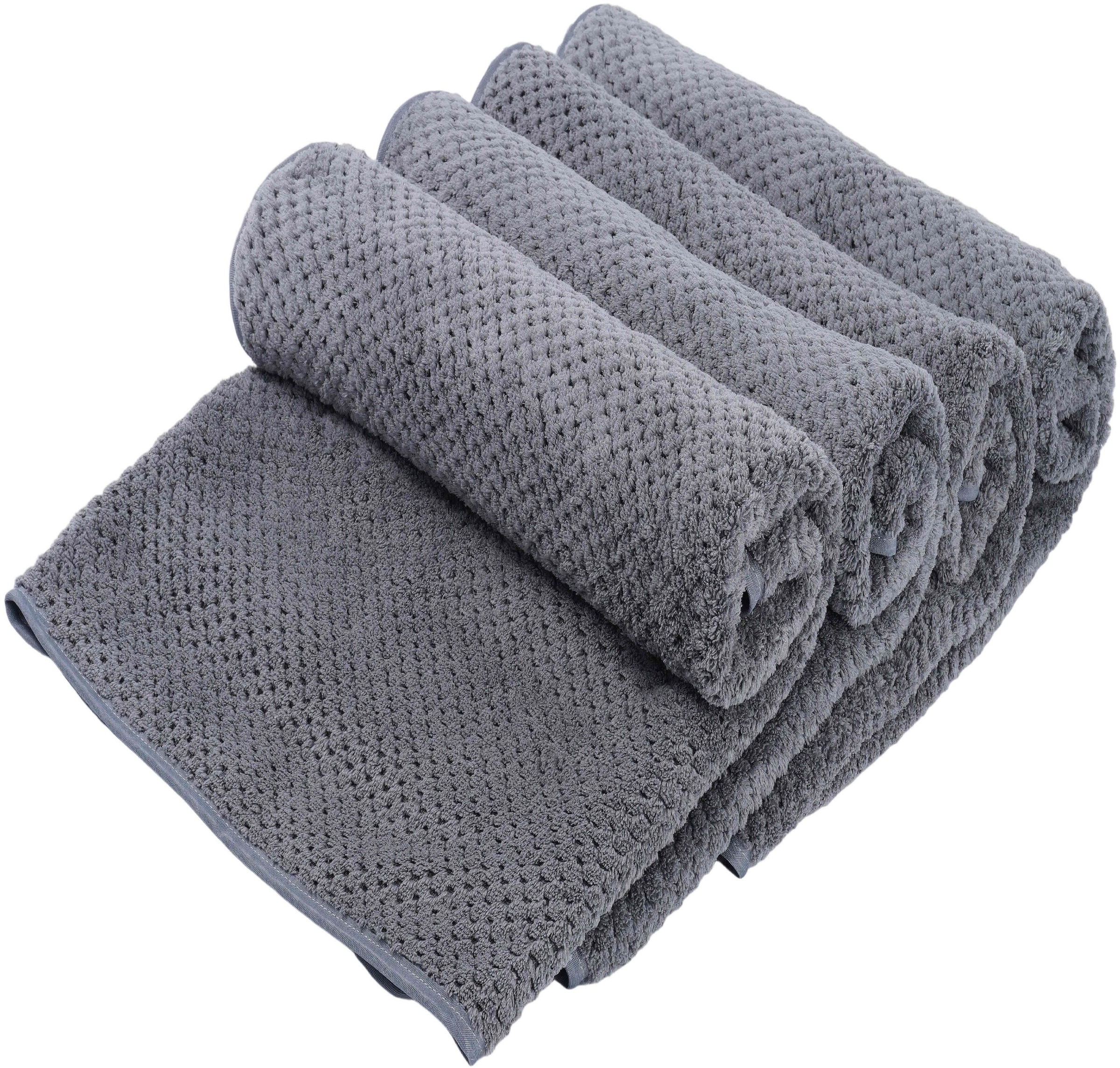 GOODproduct Handtücher »Parris, diverse Grössen, ideal als Sporthandtuch, Reisehandtuch« sehr leicht, kompakt, schnelltrocknend, Mikrofaser, mit Waffelmuster