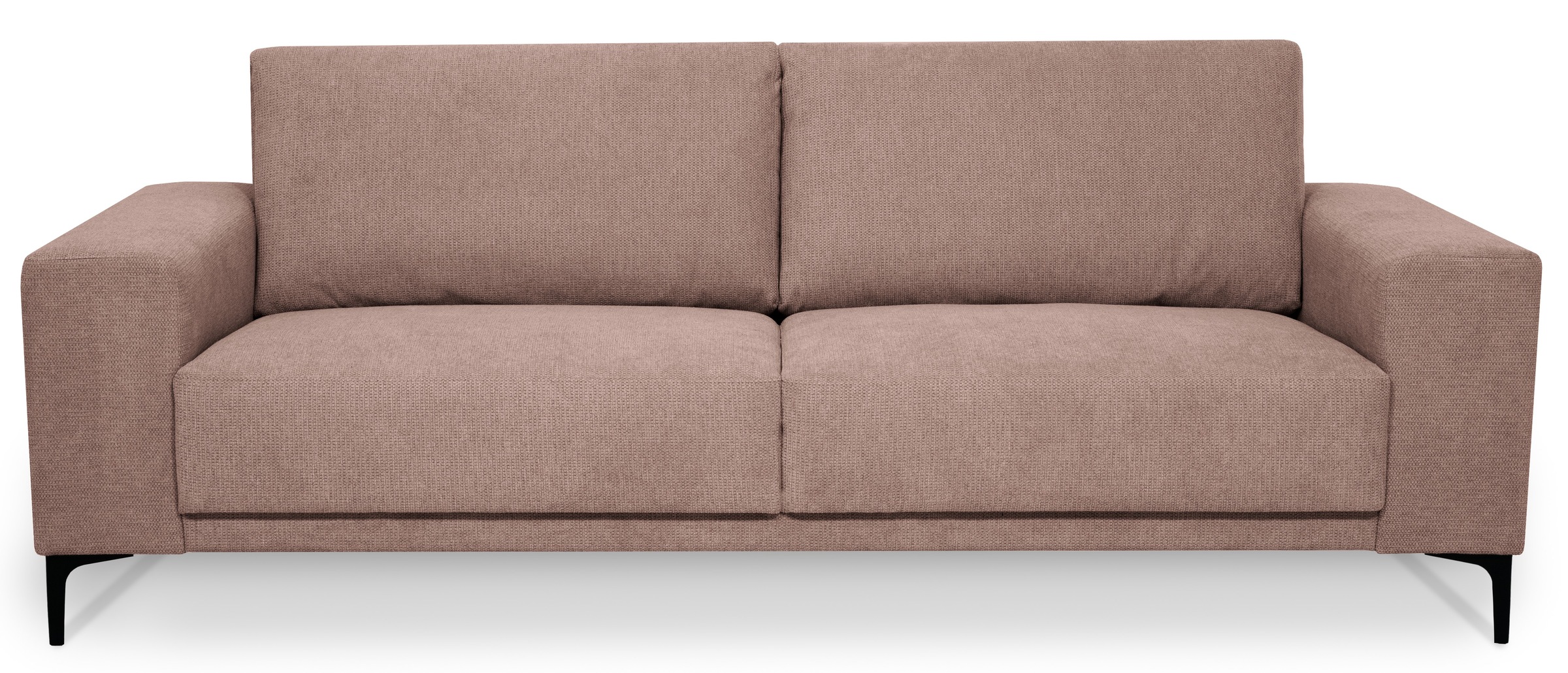 GOODproduct 3-Sitzer »Xander« Breite 224 cm, Soft-Touch Chenille, schwarze Metallfüsse