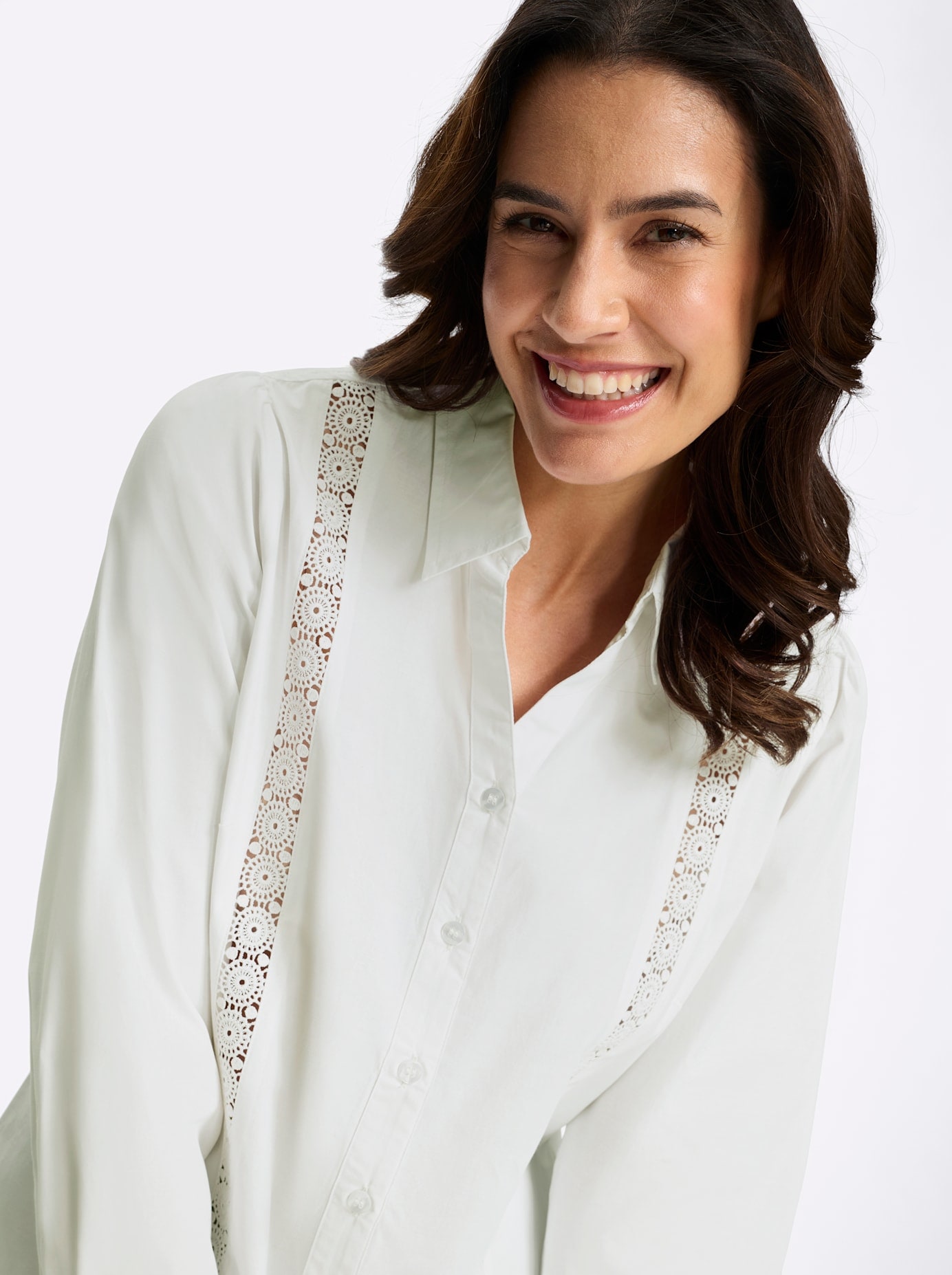 Inspirationen Blouse en dentelle