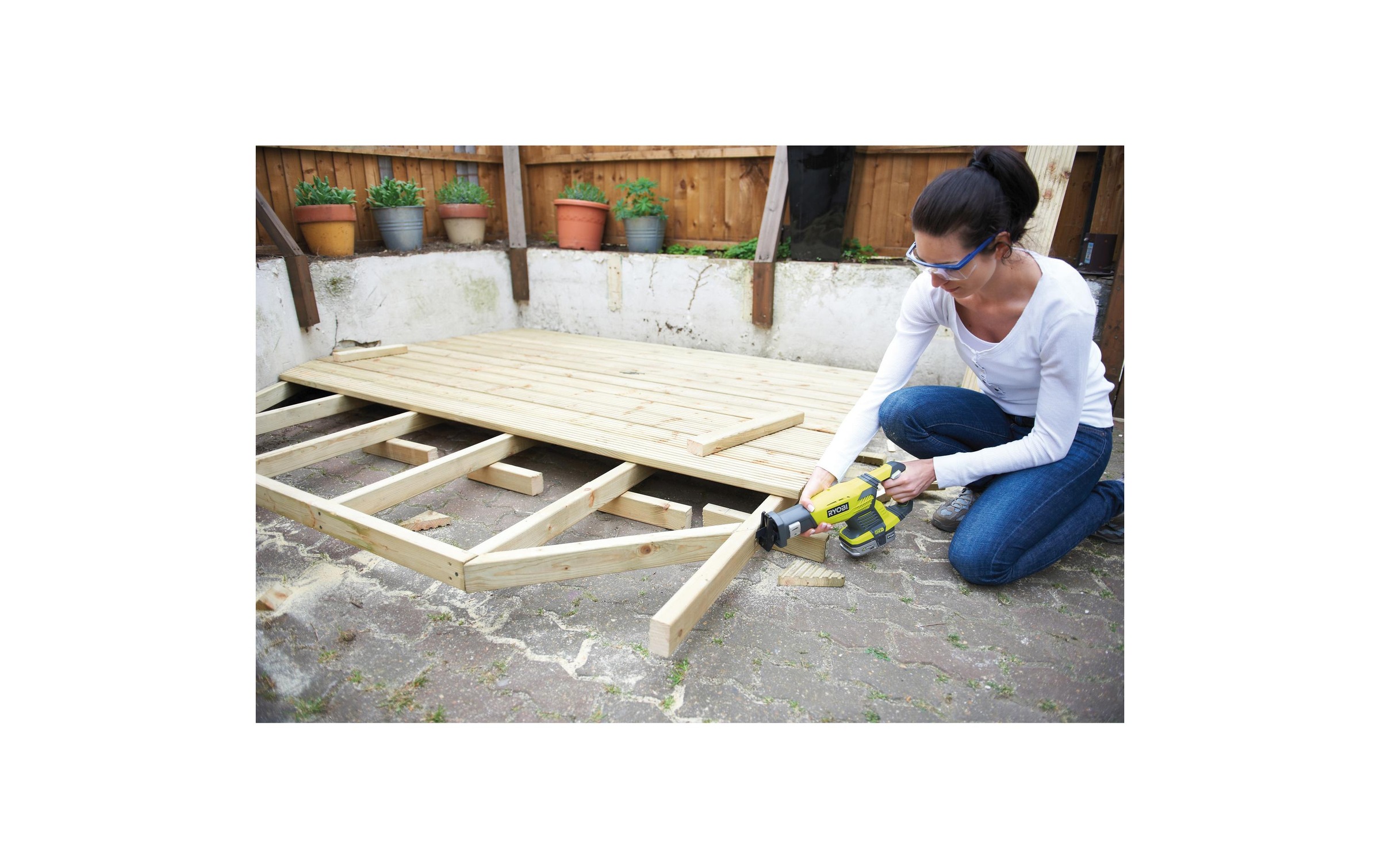   Scie sabre sans fil »RYOBI RRS1801M, Solo«