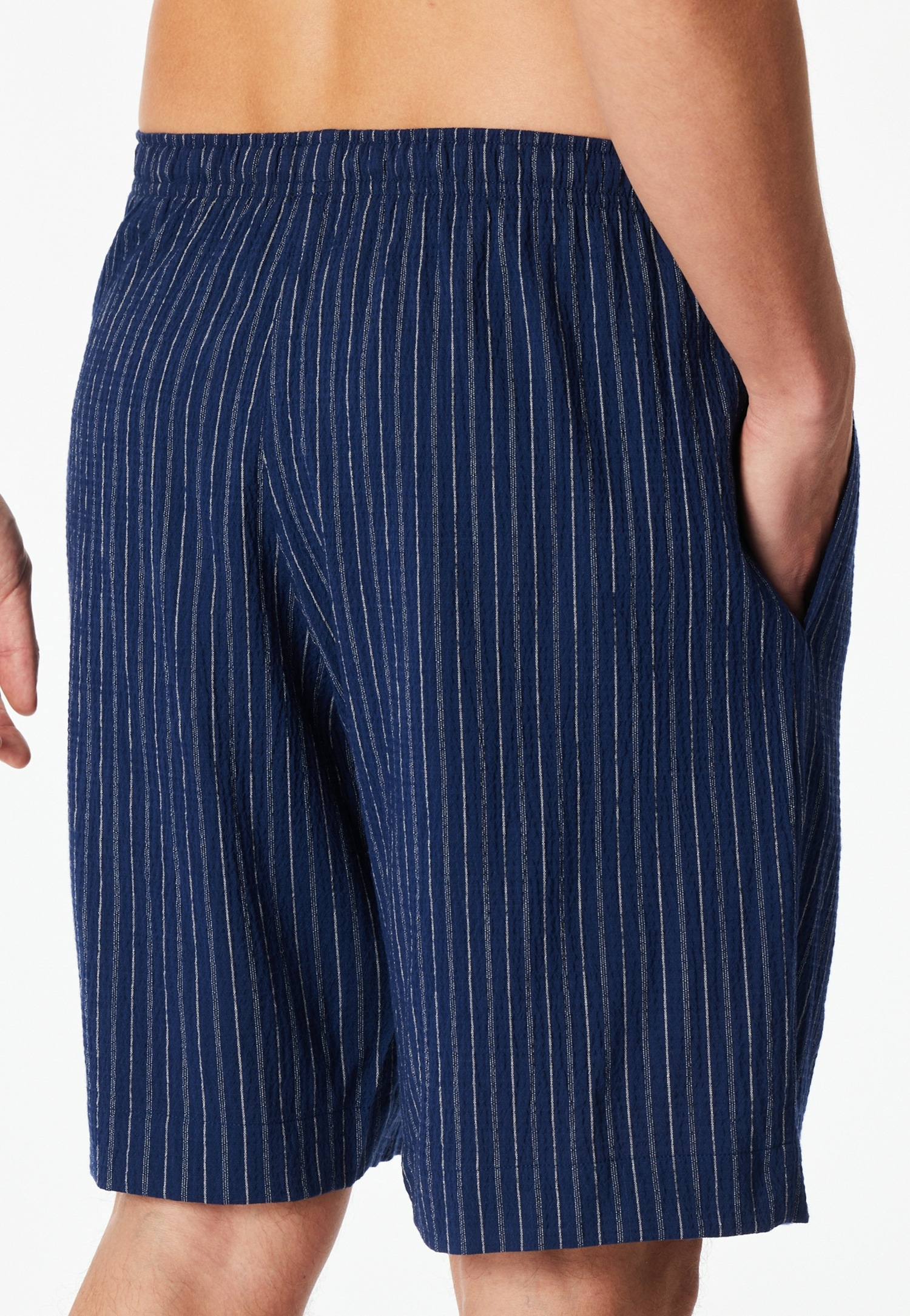 Schiesser Shorts de pyjama »Mix + Relax«  mit Gummizug, Cotton-Mix, mit seitlichen Eingrifftaschen