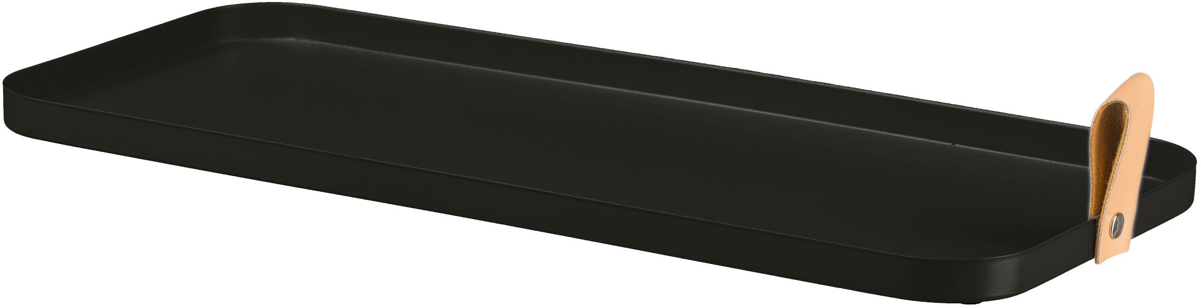 Creativ home Plateau décoratif »Deko-Tablett« avec détail boucle