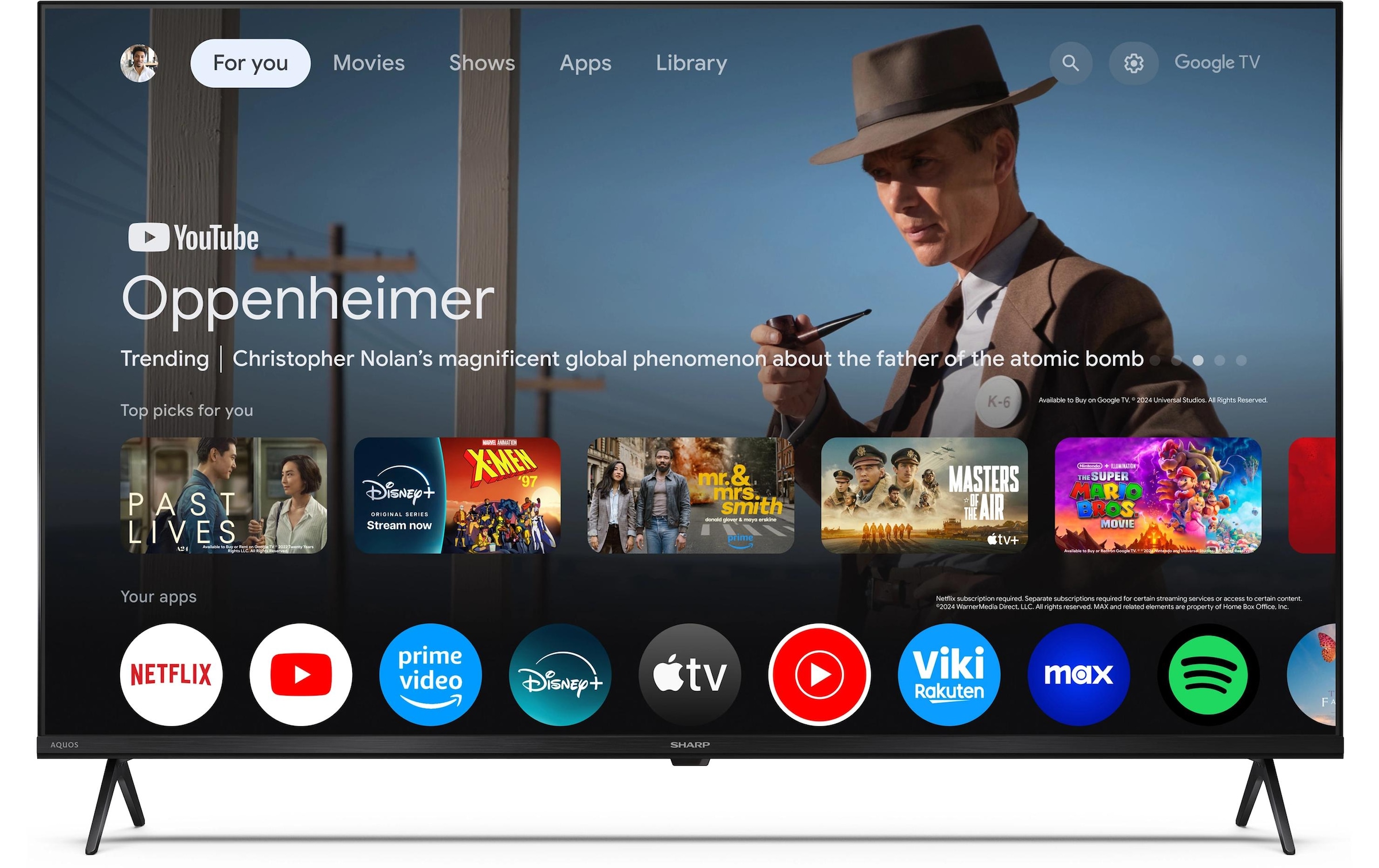 Sharp Téléviseur LED »4T-C43HLx« 108 cm/43 ″