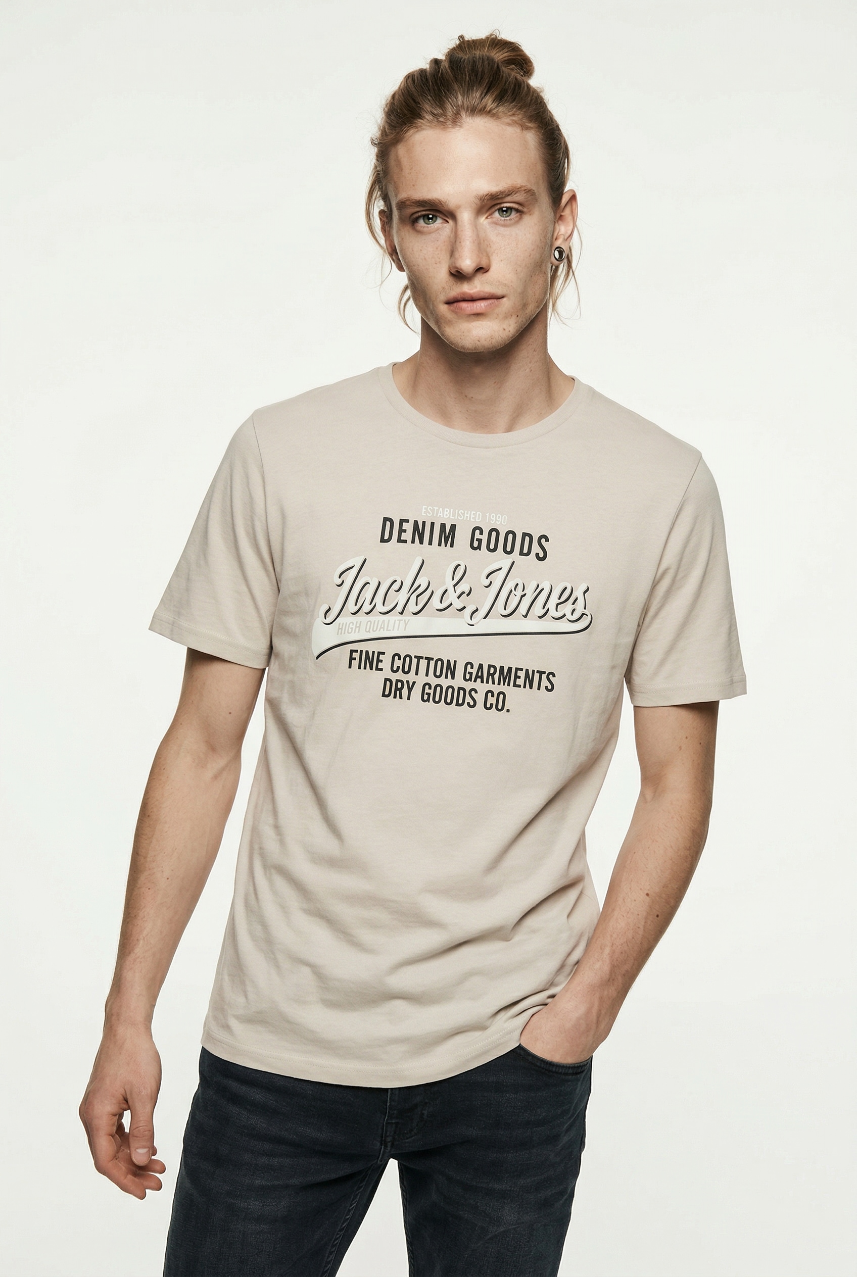 Jack & Jones Shirt à col rond »JJETHAN TEE SS CREW NECK 3PK MP NOOS« Paquet, pack de 3, 3 cuis