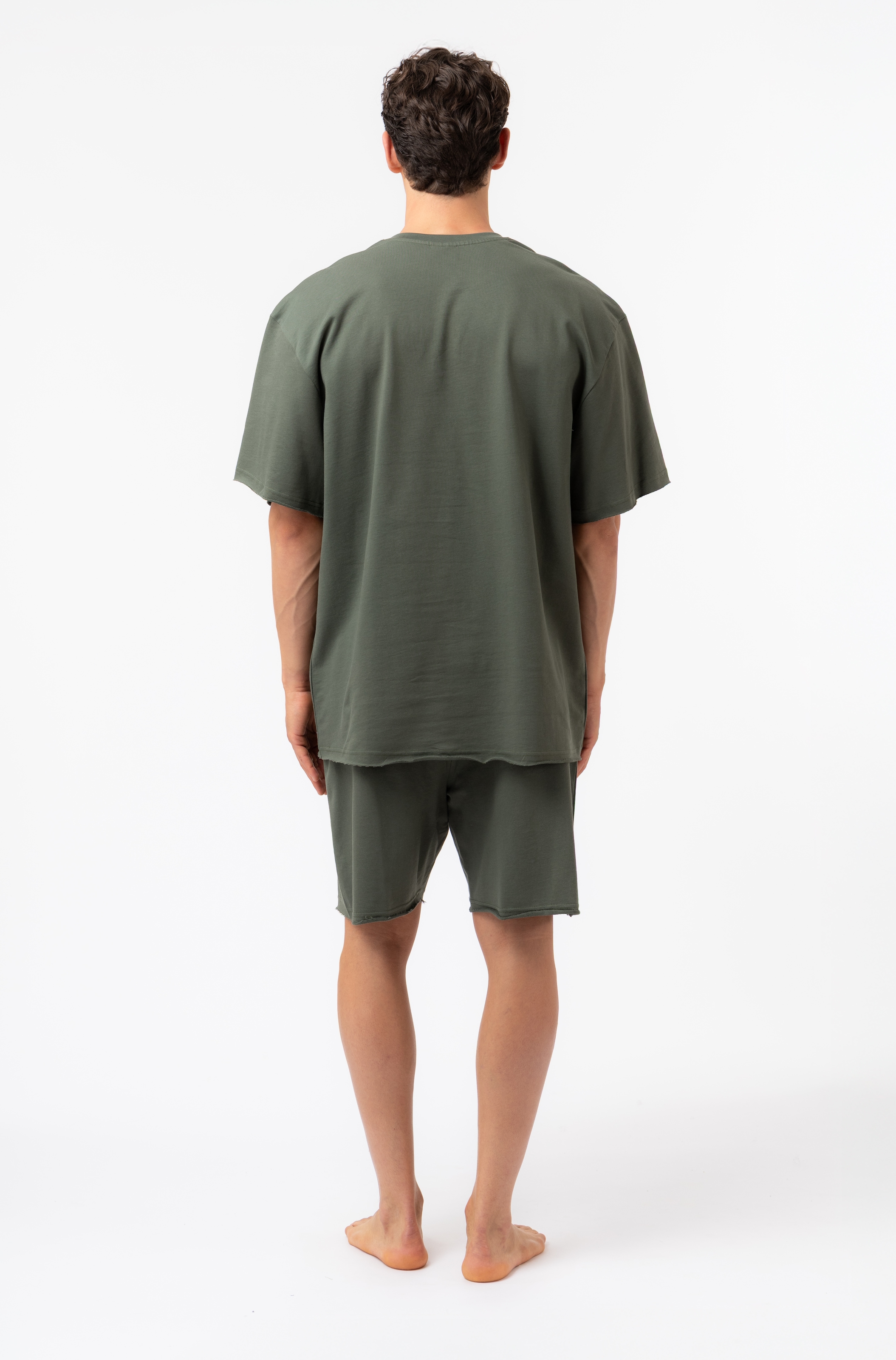 Fila Shorty 2 mit Rundhalsausschnitt, Kurzarm, Cotton