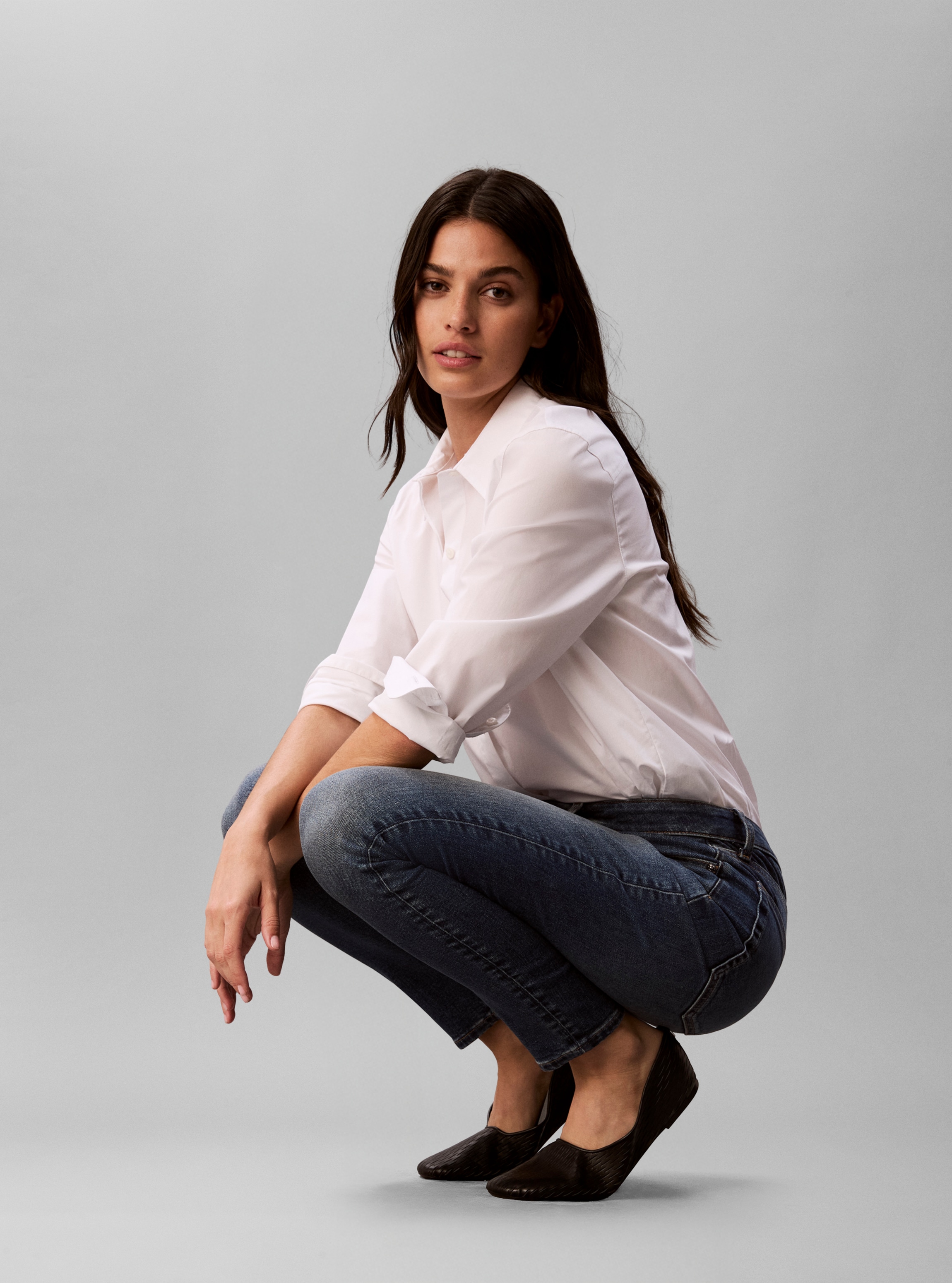 Calvin Klein Jeans Jeans skinny »MID RISE SKINNY BLUE BOROUGH« coupe skinny avec poches