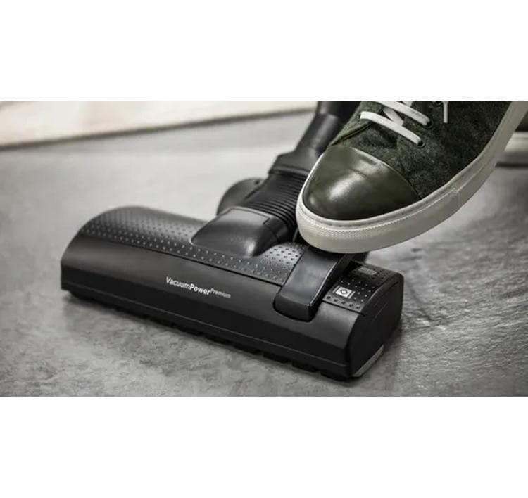 SIEMENS Aspirateur pour sols »Q 5.0 extreme silencePower VSQ5X1230, Made in Germany, Hygiene-Filter« 850 W mit Beutel hohe Saugkraft, integriertes Zubehör, langes Kabel, leise, schwarz