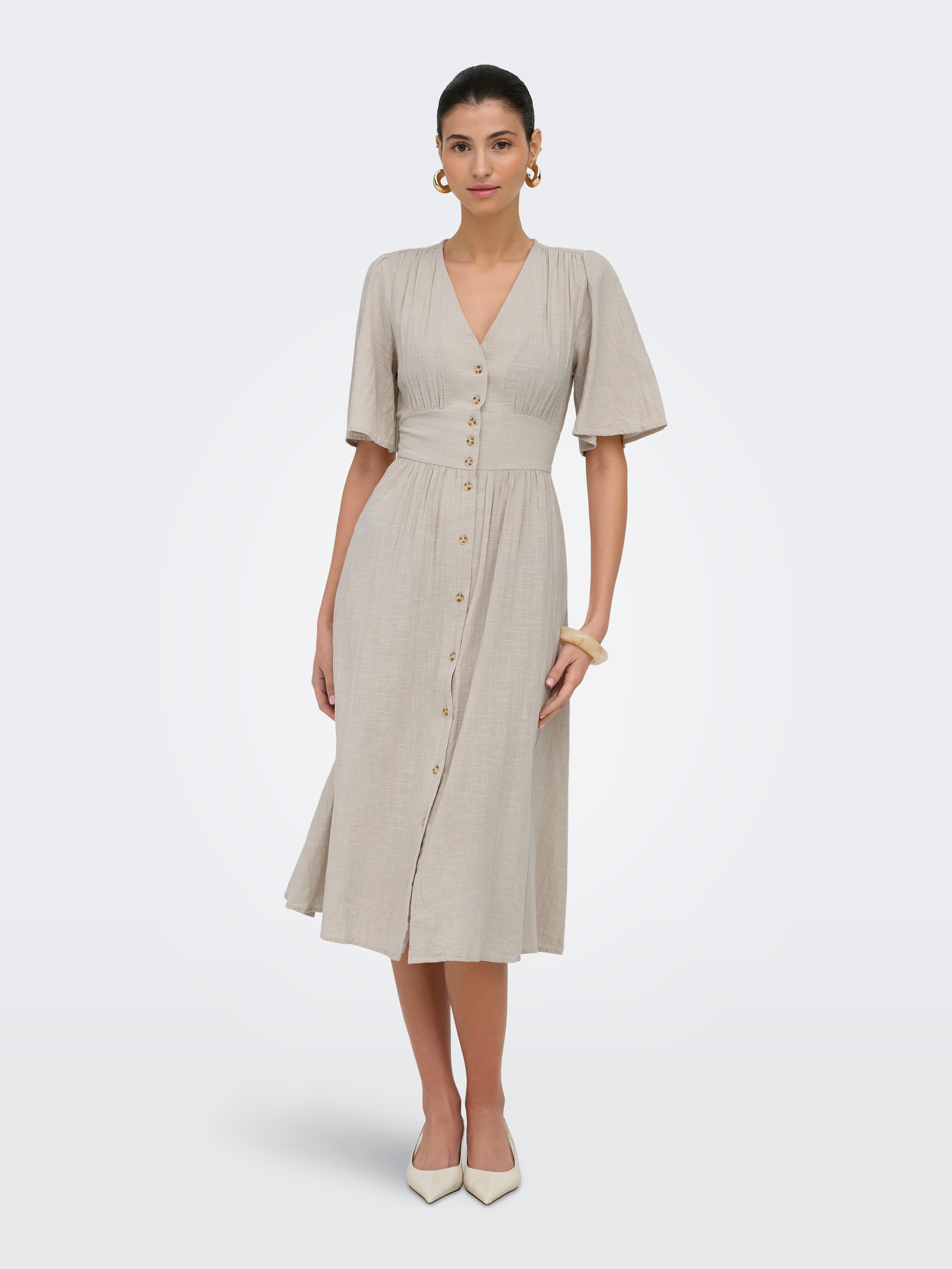 ONLY Robe d'été »ONLTIZANA 2/4 MIDI DRESS WVN NOOS«