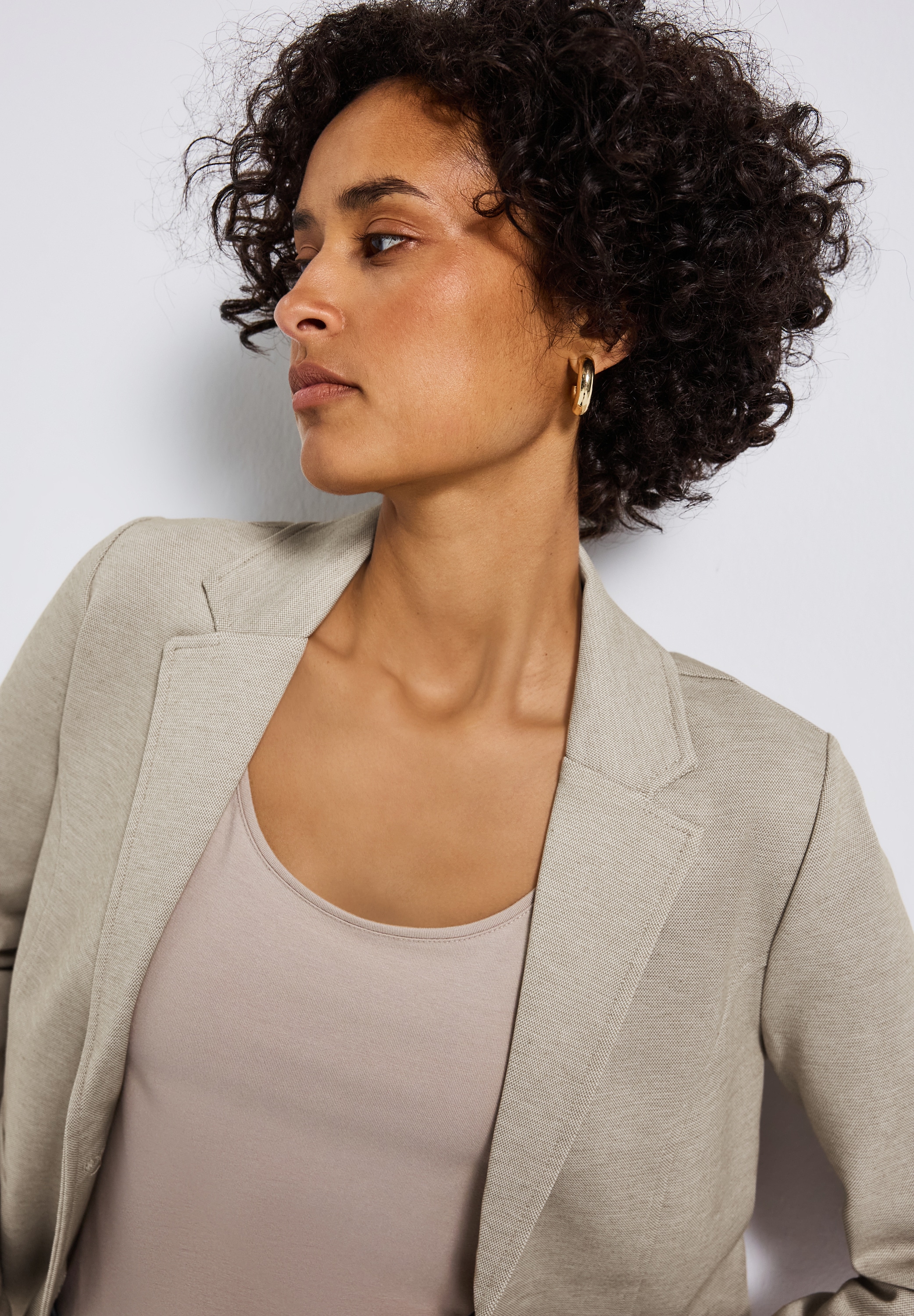 STREET ONE Veste blazer mit Reverskragen und Knöpfen