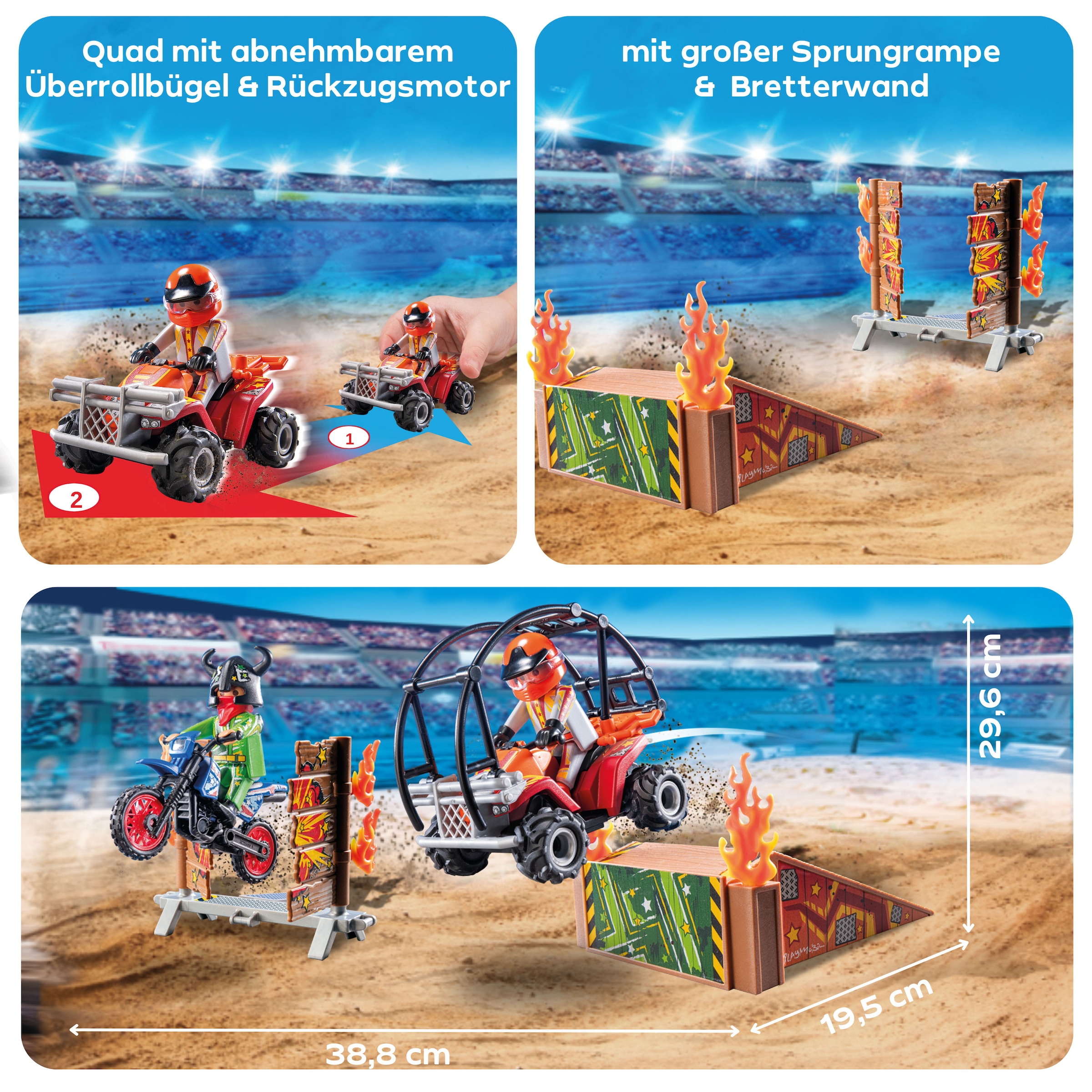 Playmobil® Jeu de construction »Stunt Show (71808), Playmobil Stunt Show« Made in Europe