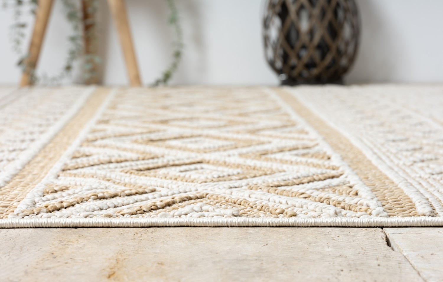 Myflair Möbel & Accessoires Teppich »Vera, LAGERRÄUMUNG!« rechteckig 8 mm Höhe modernes Design, In & Outdoor geeignet, Balkon, Terrasse