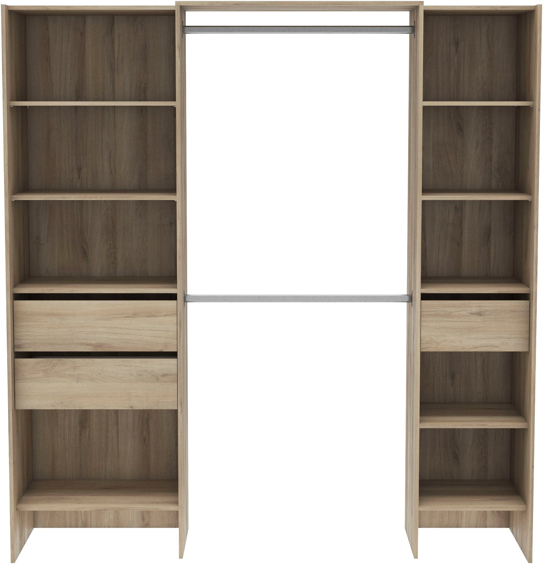 Demeyere GROUP Armoire vestiaire »MIAMI Schranckinneneinrichtung vergrösserbar« Extensible jusqu'à une largeur de 190 cm
