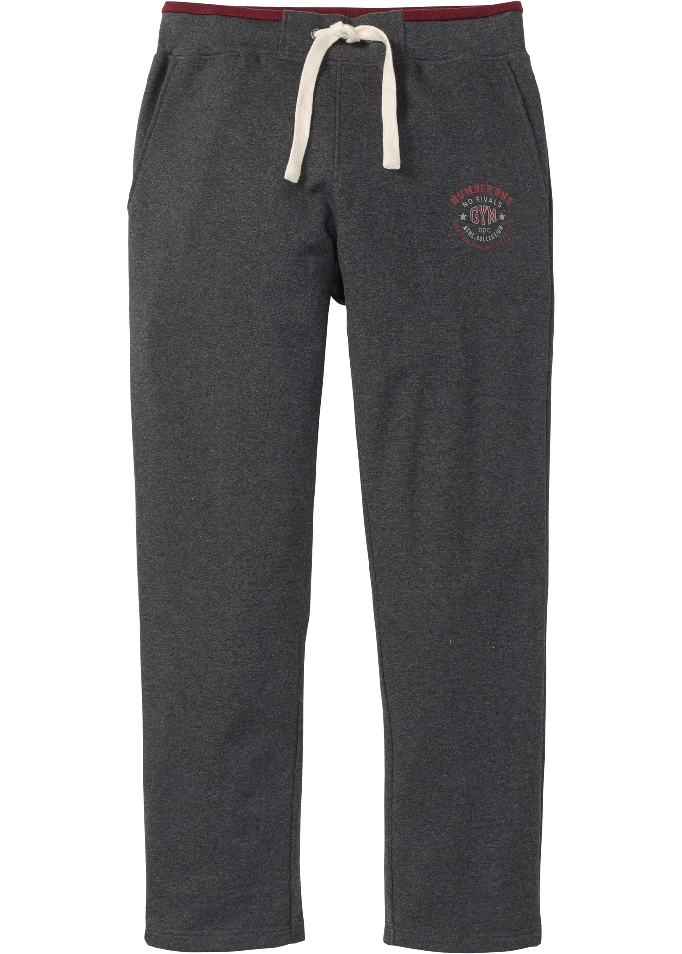 bonprix Pantalon de jogging  avec taille élastique, avec cordon de serrage, regular fit, avec poche arrière