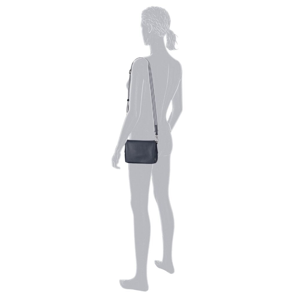 TOM TAILOR Sac à bandoulière »Orla Stripe« en similicuir doux au look moderne avec sangle en tissu estivale