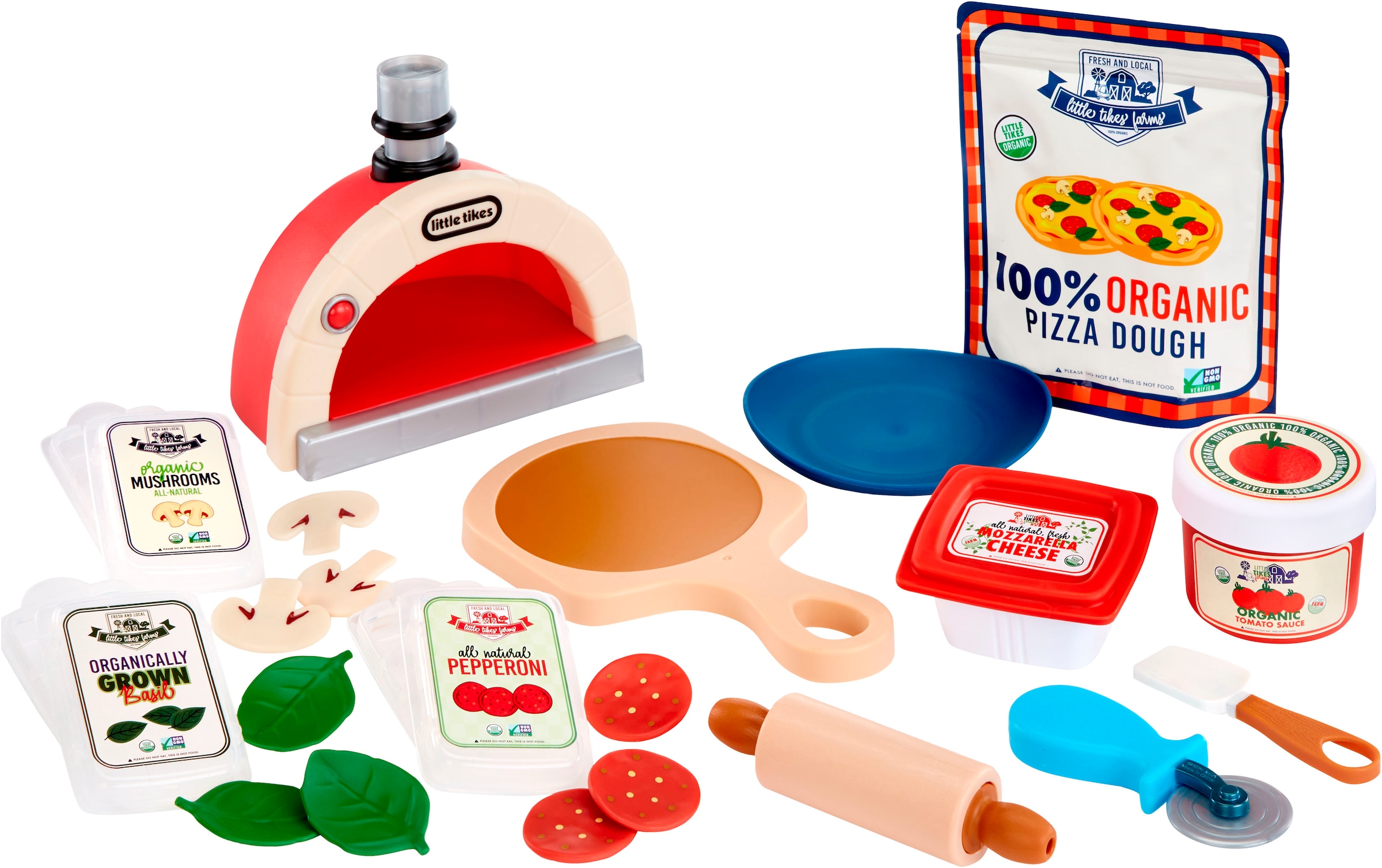 Little Tikes® Aliments pour enfants »Creative Chefs Pizza Kit«