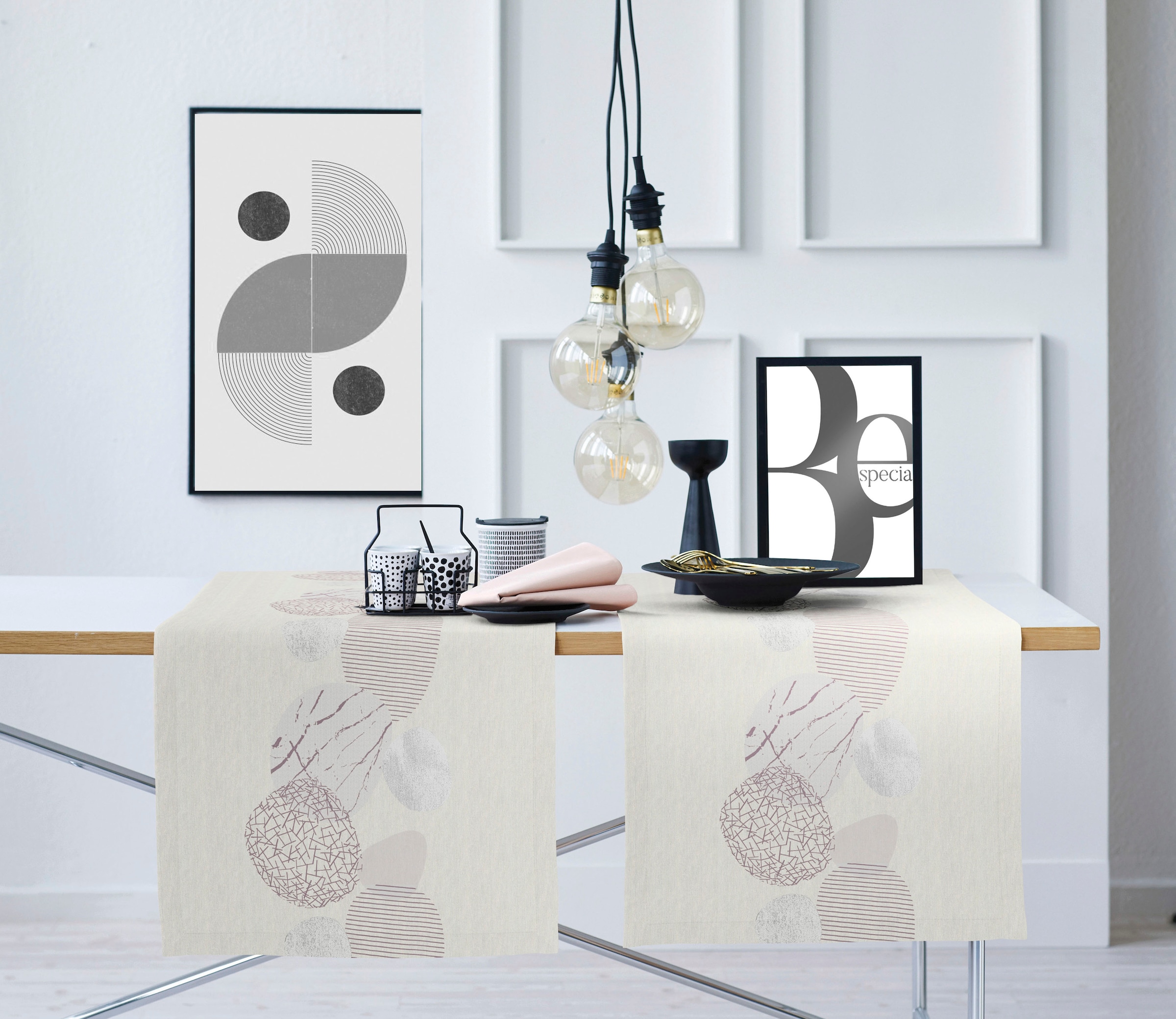APELT Tischläufer »1601 LOFT STYLE« Jacquardgewebe