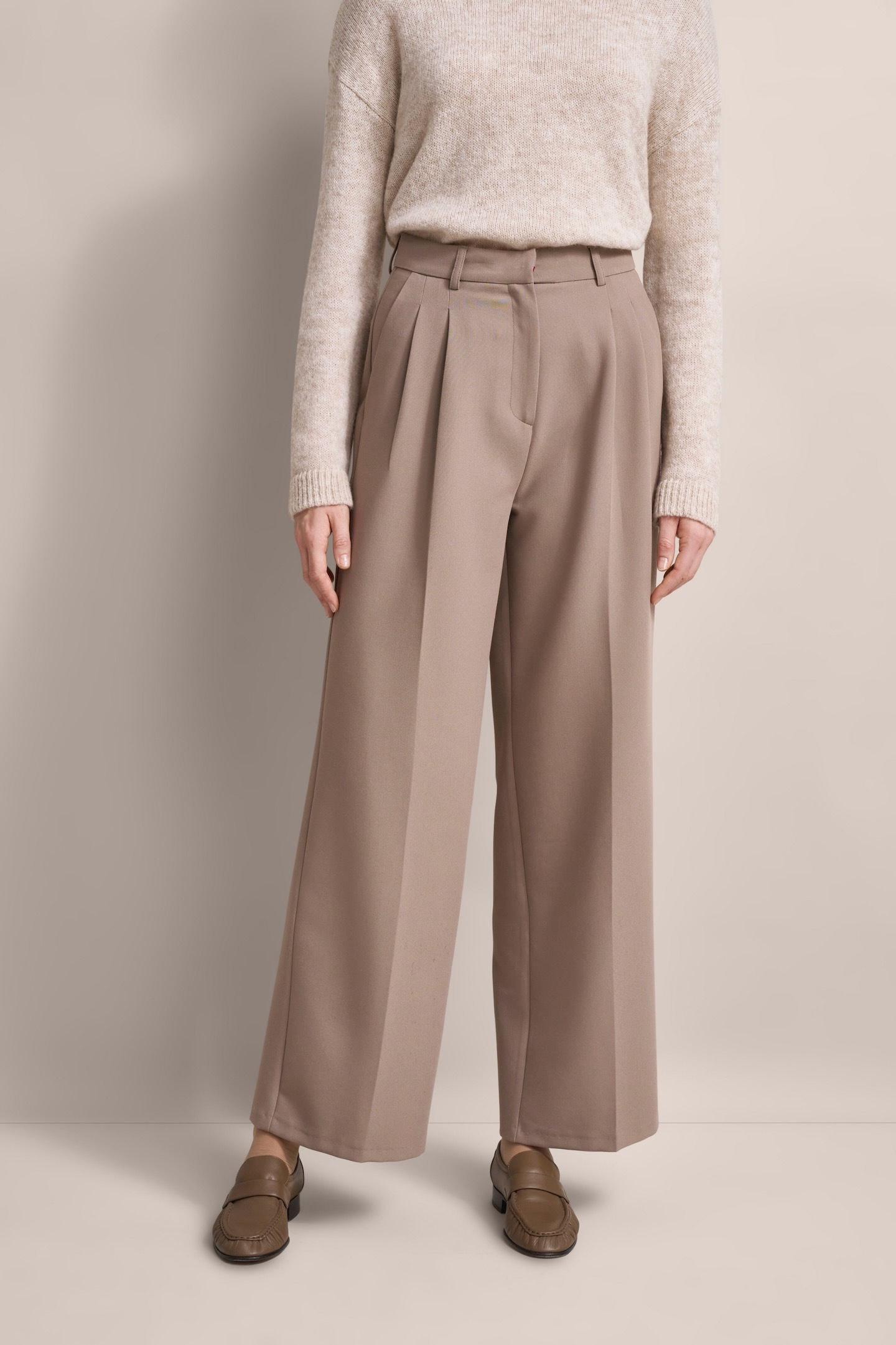 bugatti Pantalon en tissu  aus elastischer Viskose