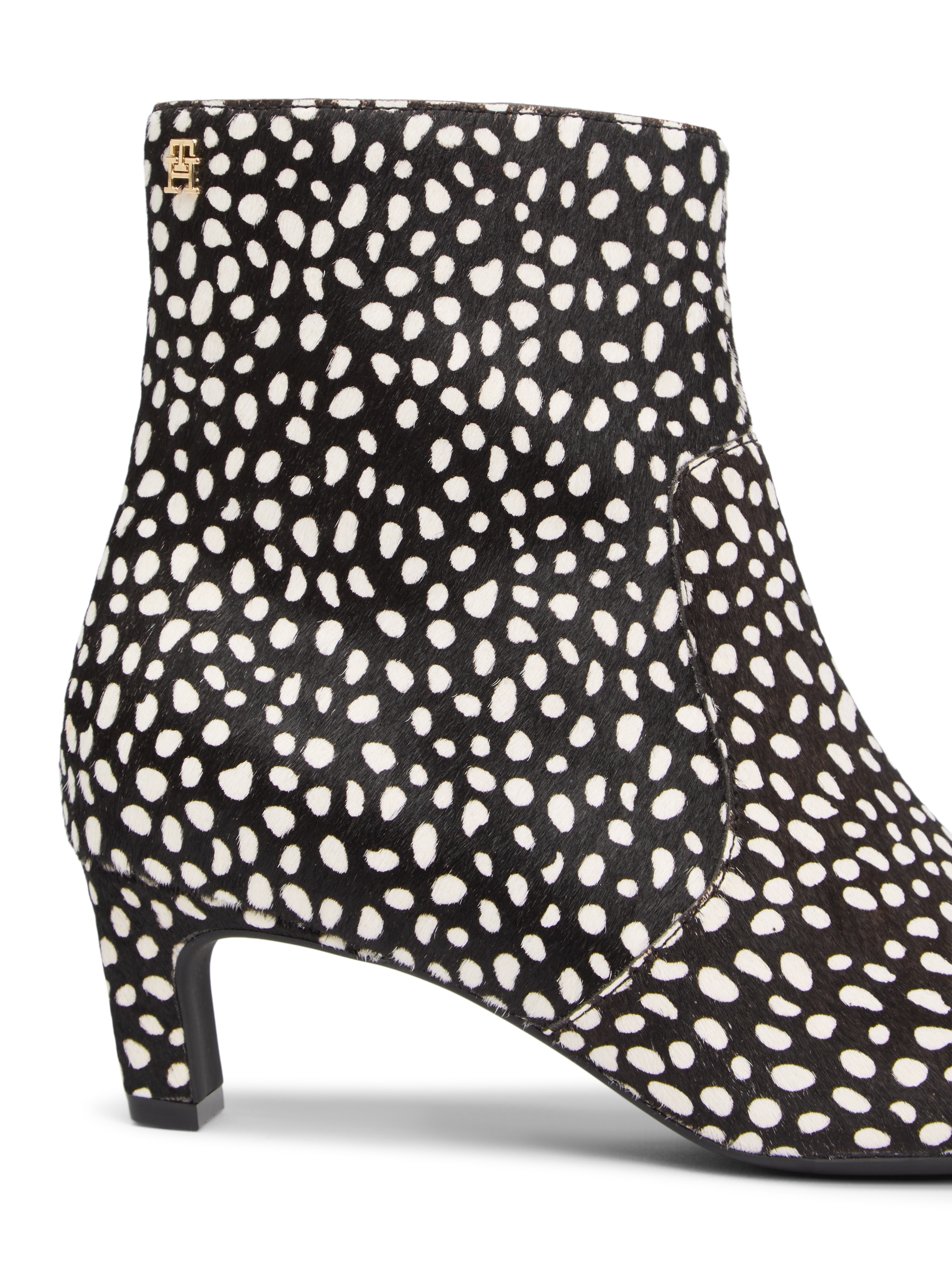 Tommy Hilfiger Bottines »TH SNOW LEOPARD BOOT«  , talon entonnoir, chaussure business à bout pointu