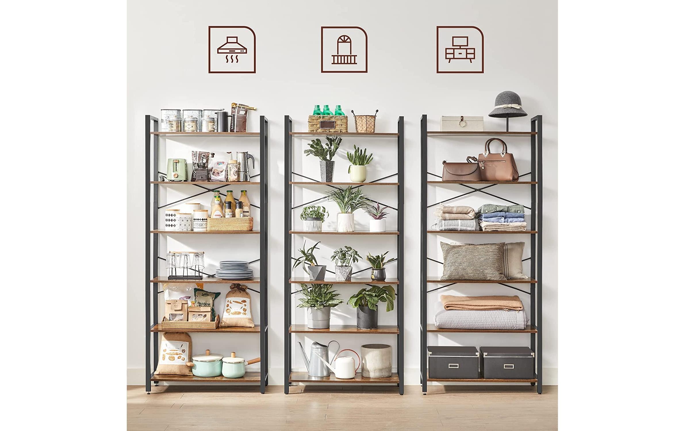 VASAGLE Étagère »80 x 30 x 184.3 cm«