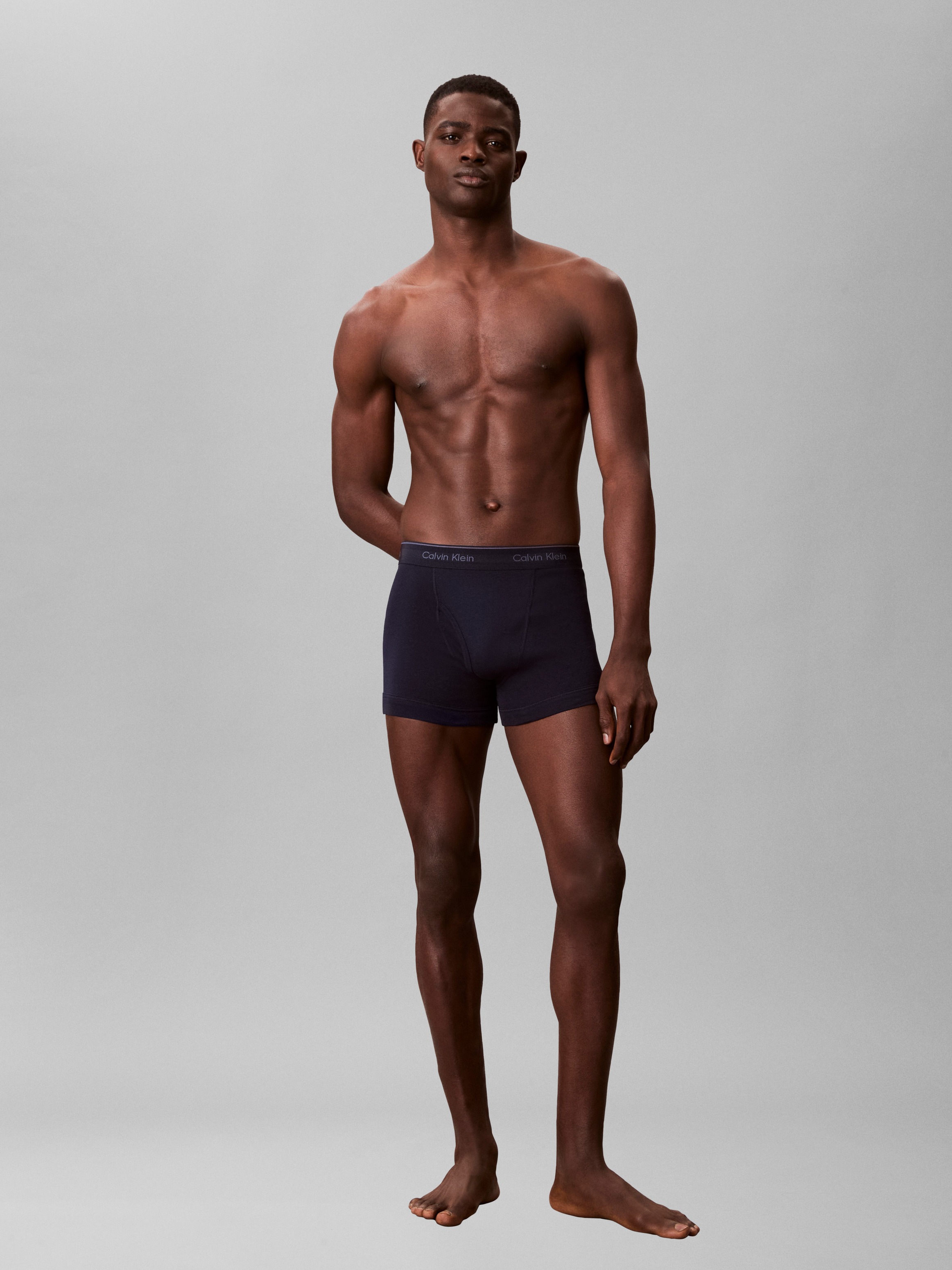 Calvin Klein Underwear »TRUNK 3PK« Packung, 3er-Pack,  mit Logo-Elastikbund