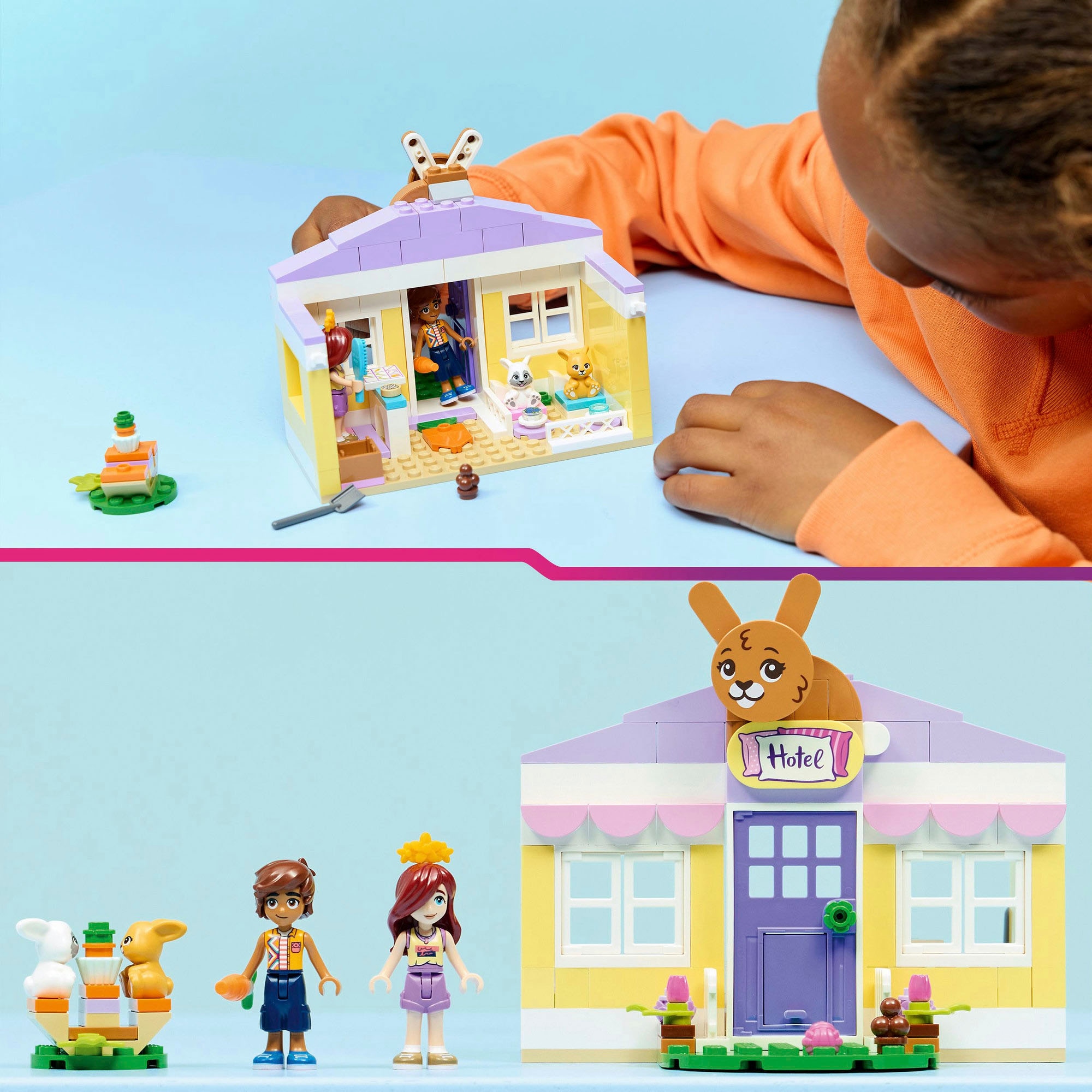 LEGO® Pions de construction »Heartlake City Hasenhotel (42679), LEGO Friends« Made in Europe