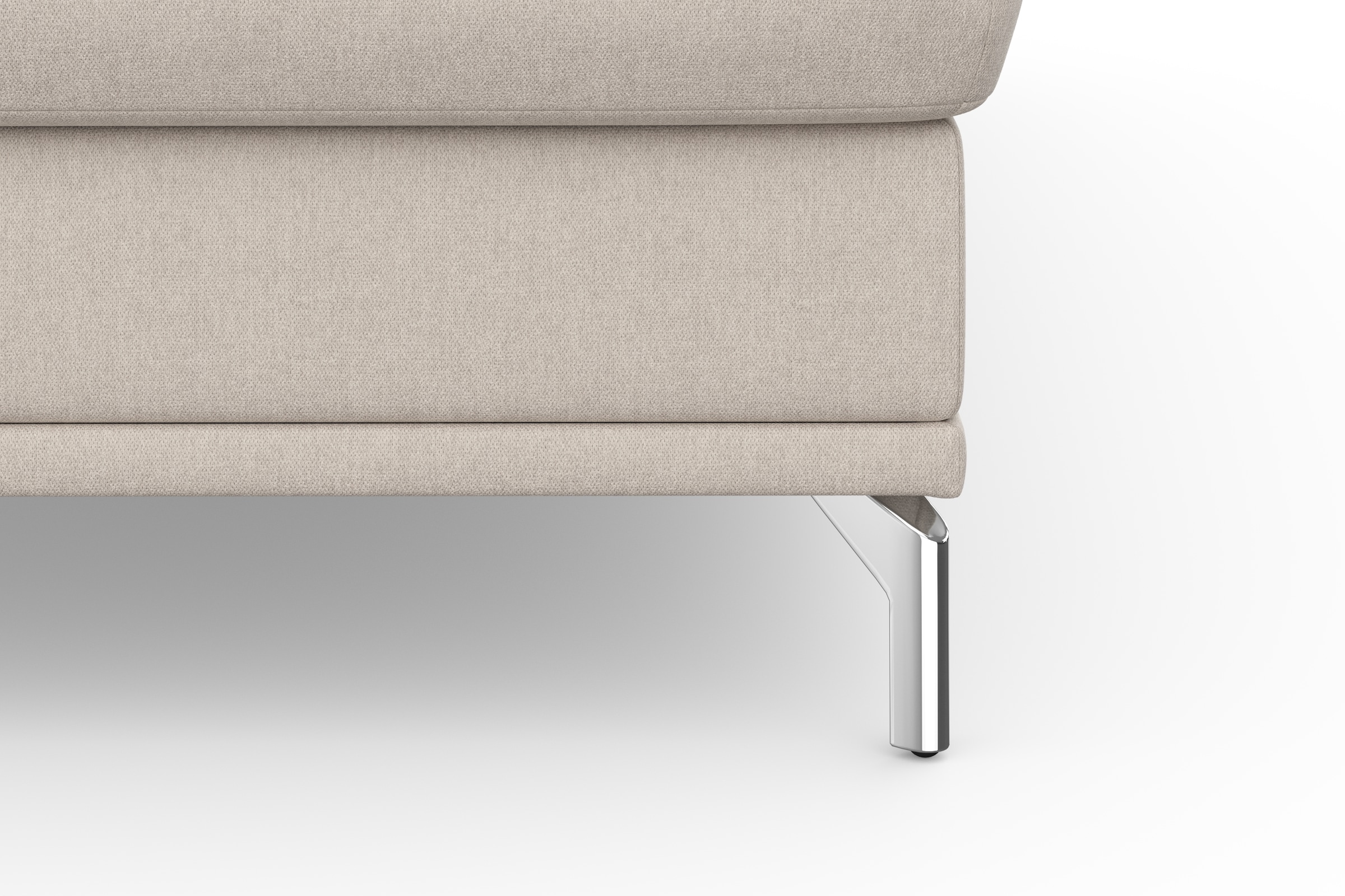 INOSIGN Ecksofa »Palm Beach L-Form« Federkern, mit Sitztiefenverstellung, wahlweise mit Bettfunktion