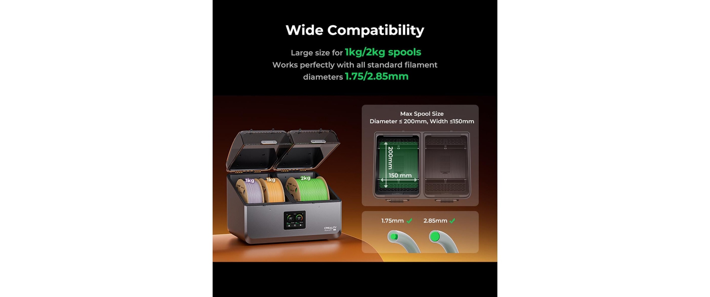 Creality Appareil de gravure »Space Dryer X4«