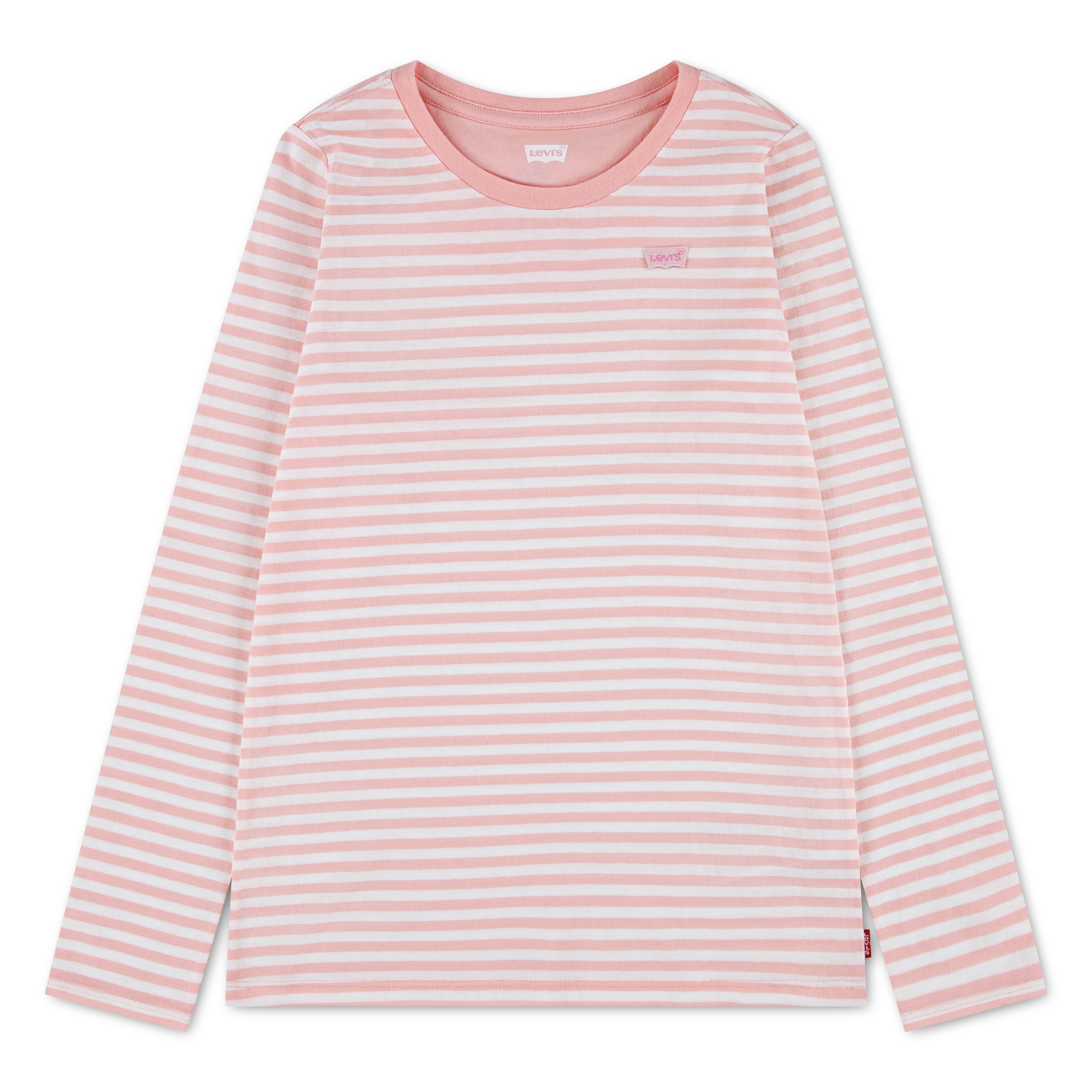 Levi's® Kids T-shirt à manches longues »LVG STRIPE LS TEE« aspect rayé, mélange de coton - pour filles