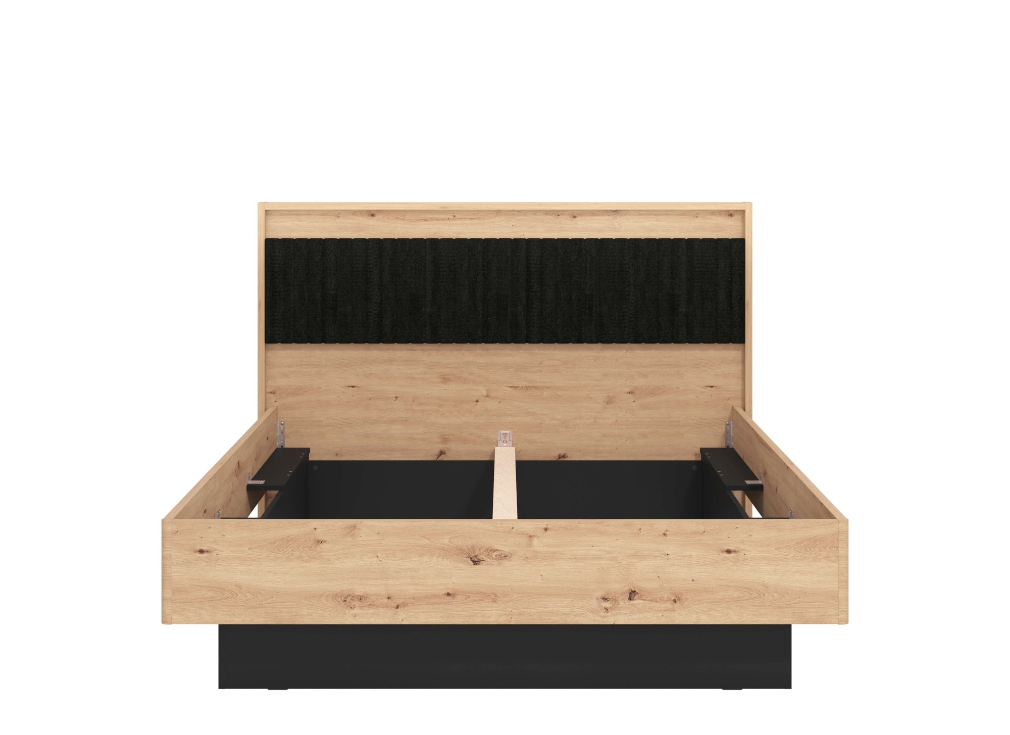 INOSIGN Sommier »Ascalon, gepolstertes Kopfteil, bezogen mit weichem Cordstoff« Liegeflächen 160 oder 180x200 cm, FSC® -zertifizierter Holzwerkstoff