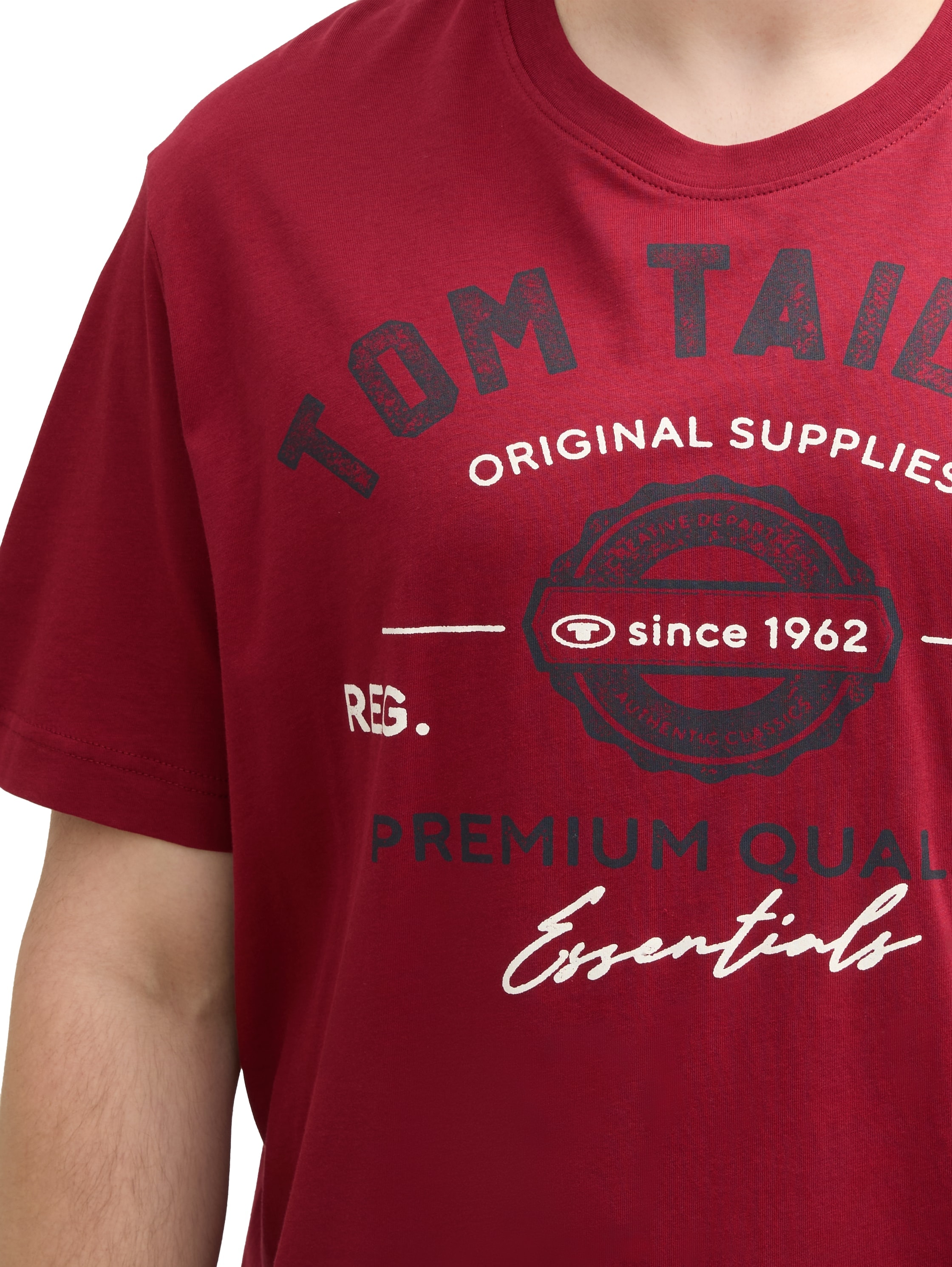 TOM TAILOR PLUS T-shirt mit Logo-Print
