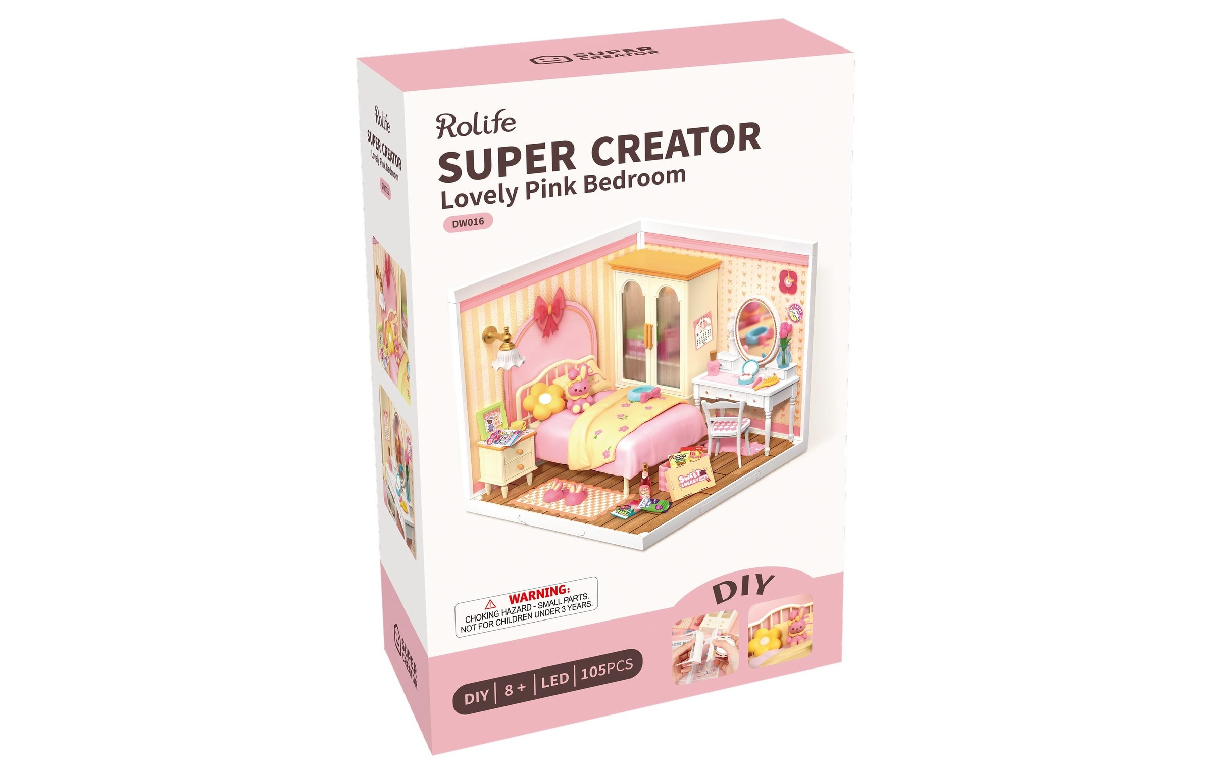   Modellbausatz »RoboTime Lovely Pink Bedroom«