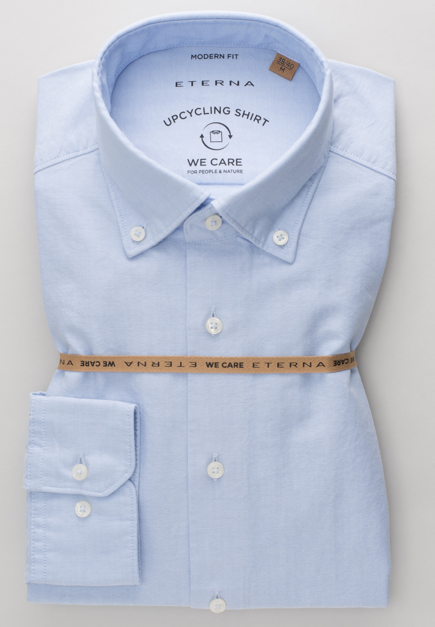 Eterna Langarmhemd »REGULAR FIT« EASY IRON (bügelleicht)