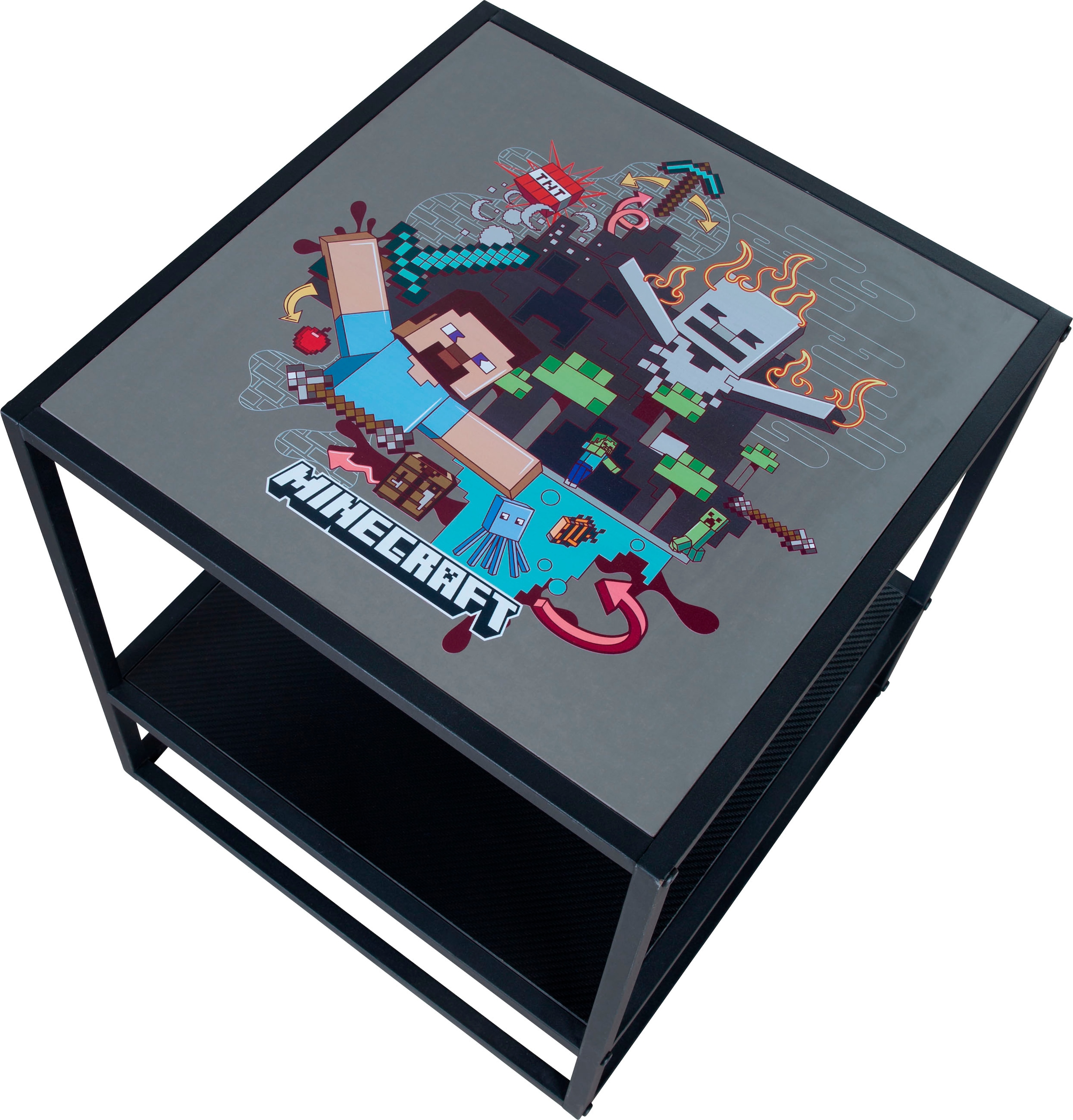 Phoenix Table de nuit avec rangement