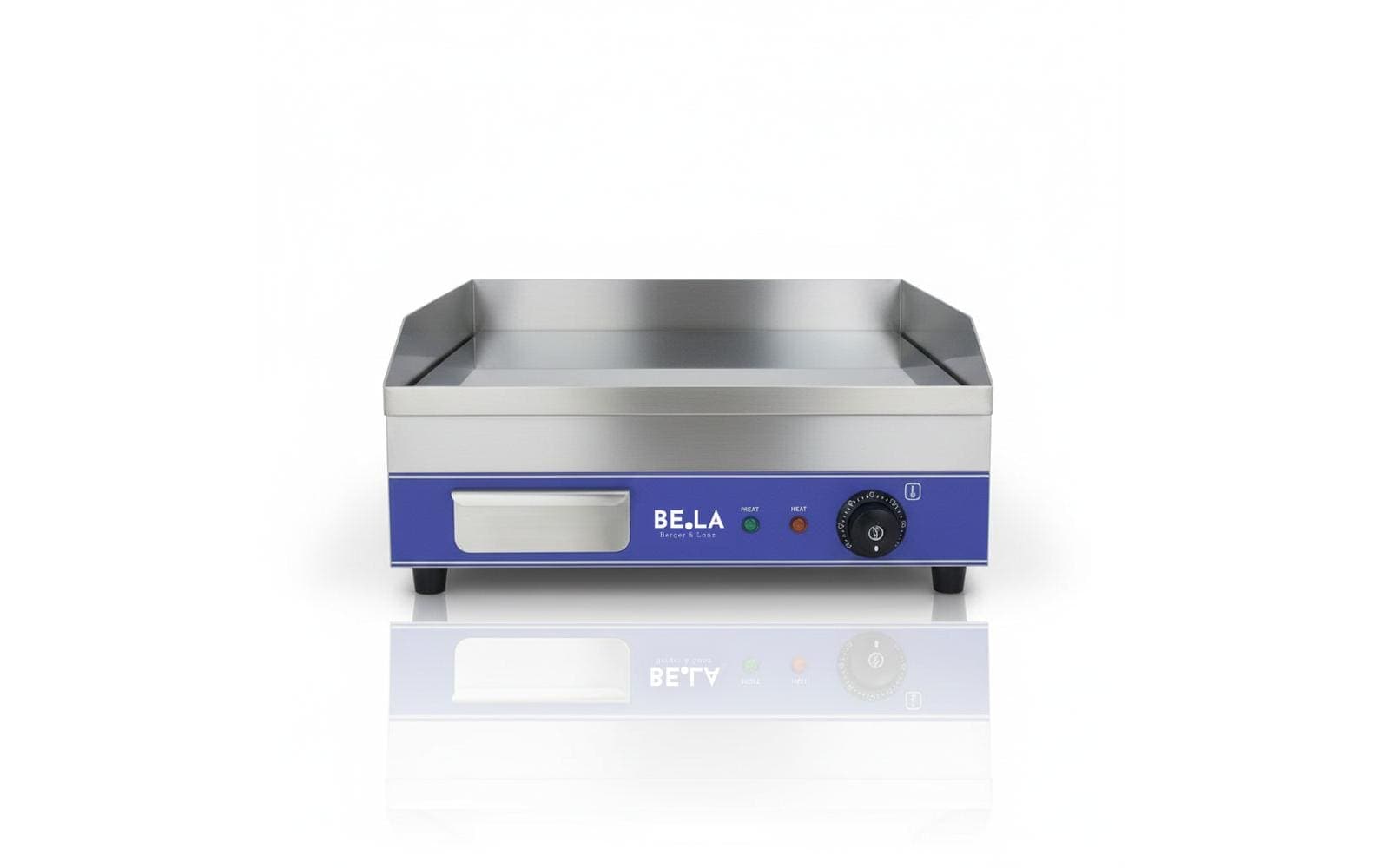   Barbecue teppanyaki »Berger Lanz D500 Chromstahl 3000 W 50 cm« 3000 W