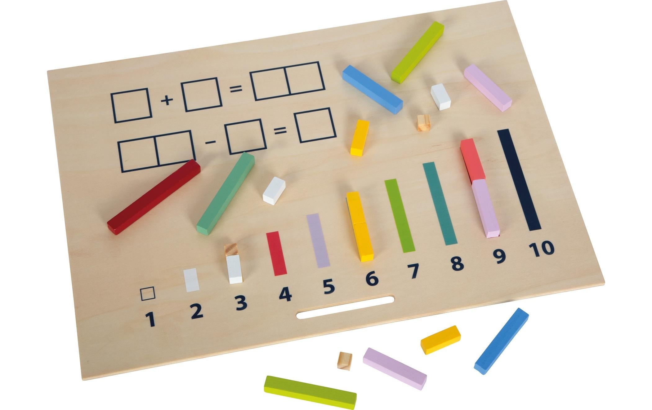 Small Foot Lernspielzeug »Rechenstäbchen mit Zahlen Educate FSC 1« Holzart: Schima, Pappel, Kiefer (China)