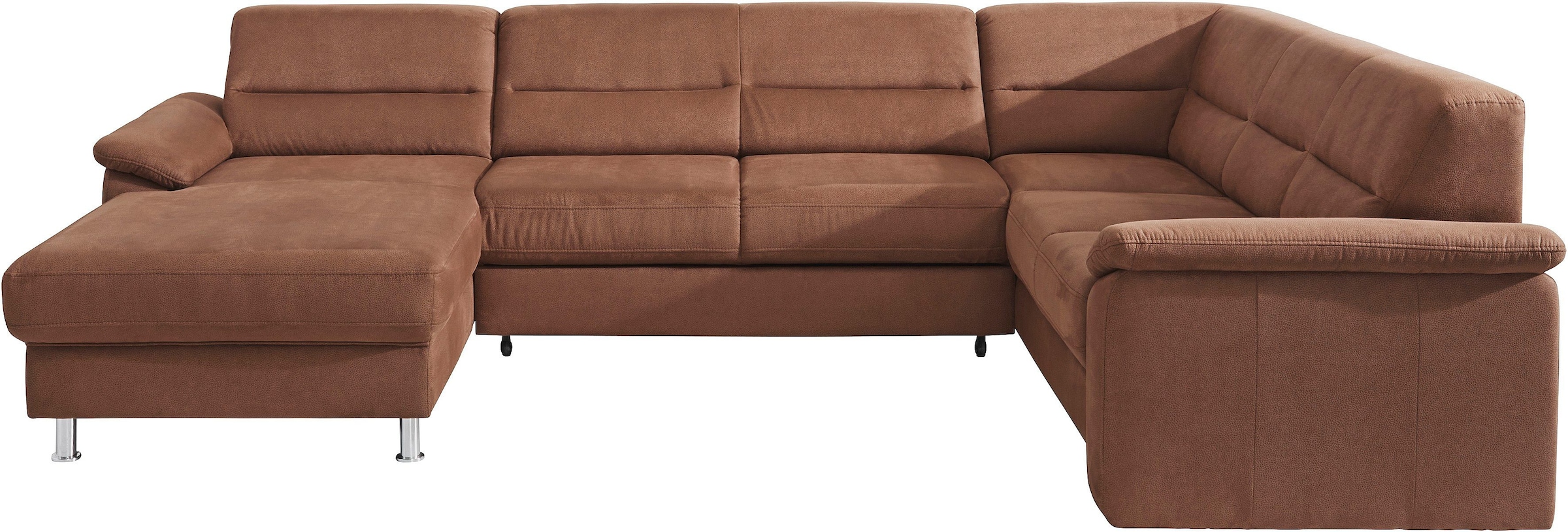 sit&more Paysage de salon »Top Ascara U-Form« inklusive Boxspring/Federkern-Polsterung, wahlweise mit Bettfunktion