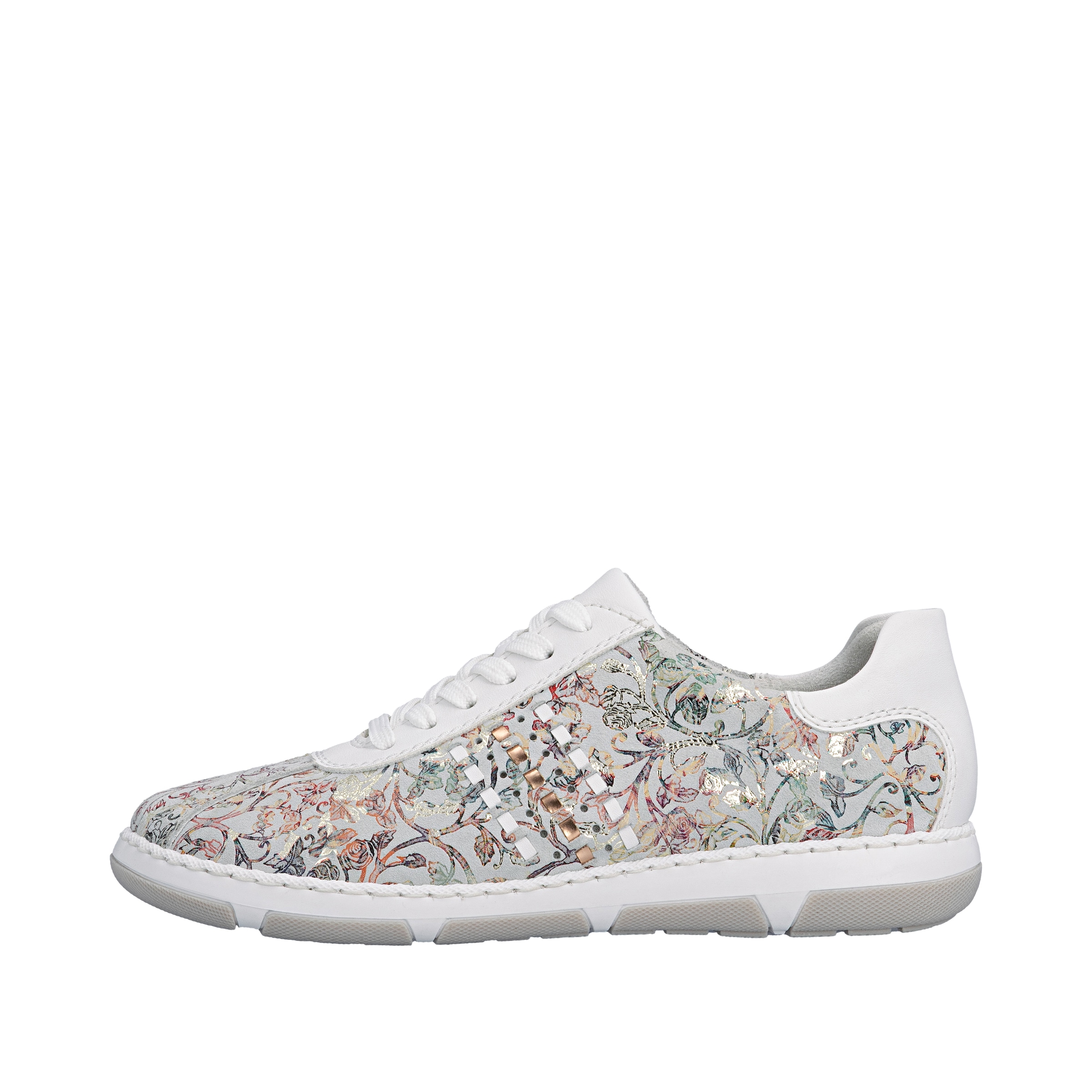 Rieker Sneakers  Chaussure à lacets, chaussure basse, sneaker décontracté à motif floral