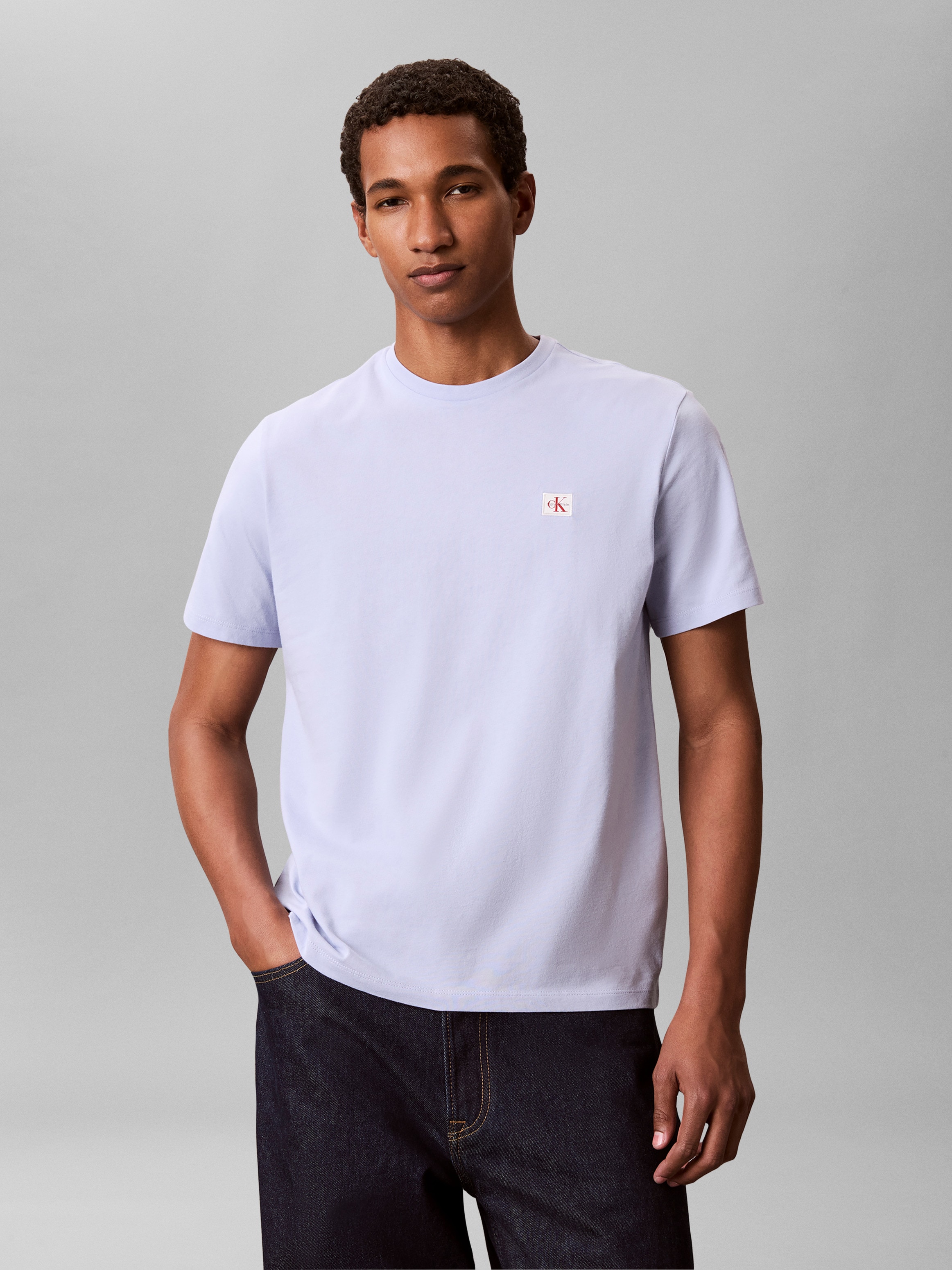 Calvin Klein Jeans T-shirt »SS BADGE 30S JERSEY CLASSIC TEE« avec encolure ronde