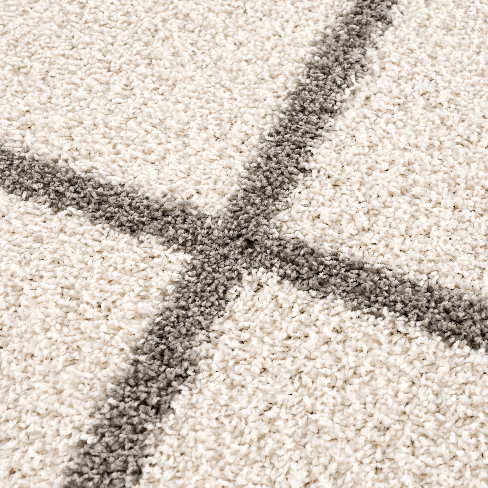Sanat Tapis à poils longs »Madrid« Rond 30 mm Höhe Wohnzimmer, Langflor, Shaggy Teppich