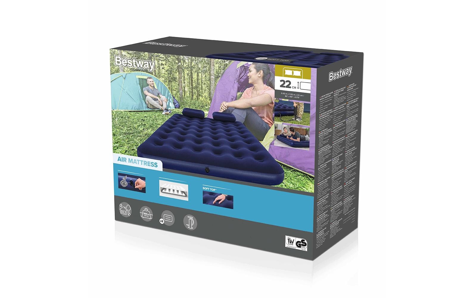 Bestway Lit à air »Queen 203 x 152 x 22 cm«