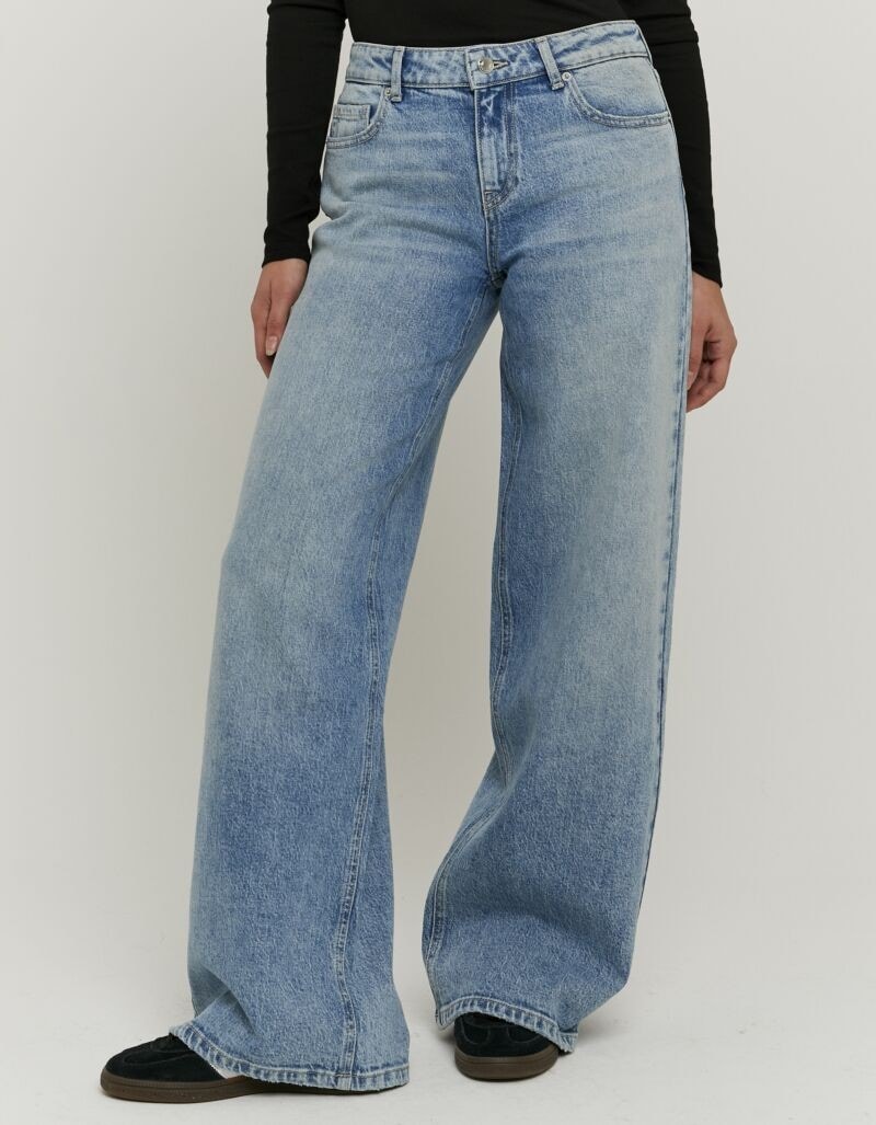 Tally Weijl Jeans loose fit »SPADEWACKIE5« Baumwollmischung, Mid Waist
